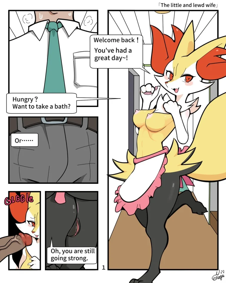 The Little and Lewd Wife porn comic picture 1