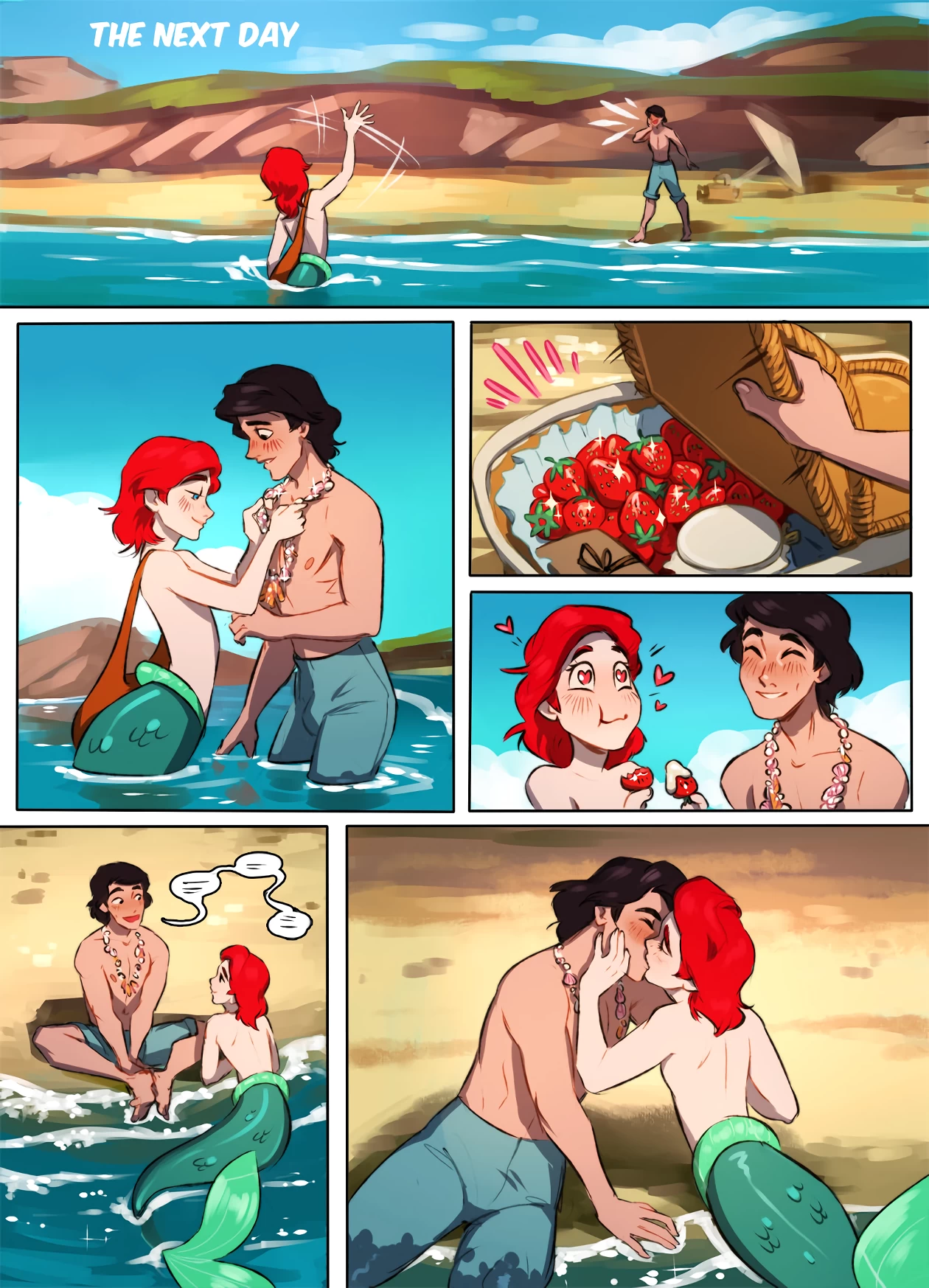 The Little Mermaid: What if? porn comic picture 13