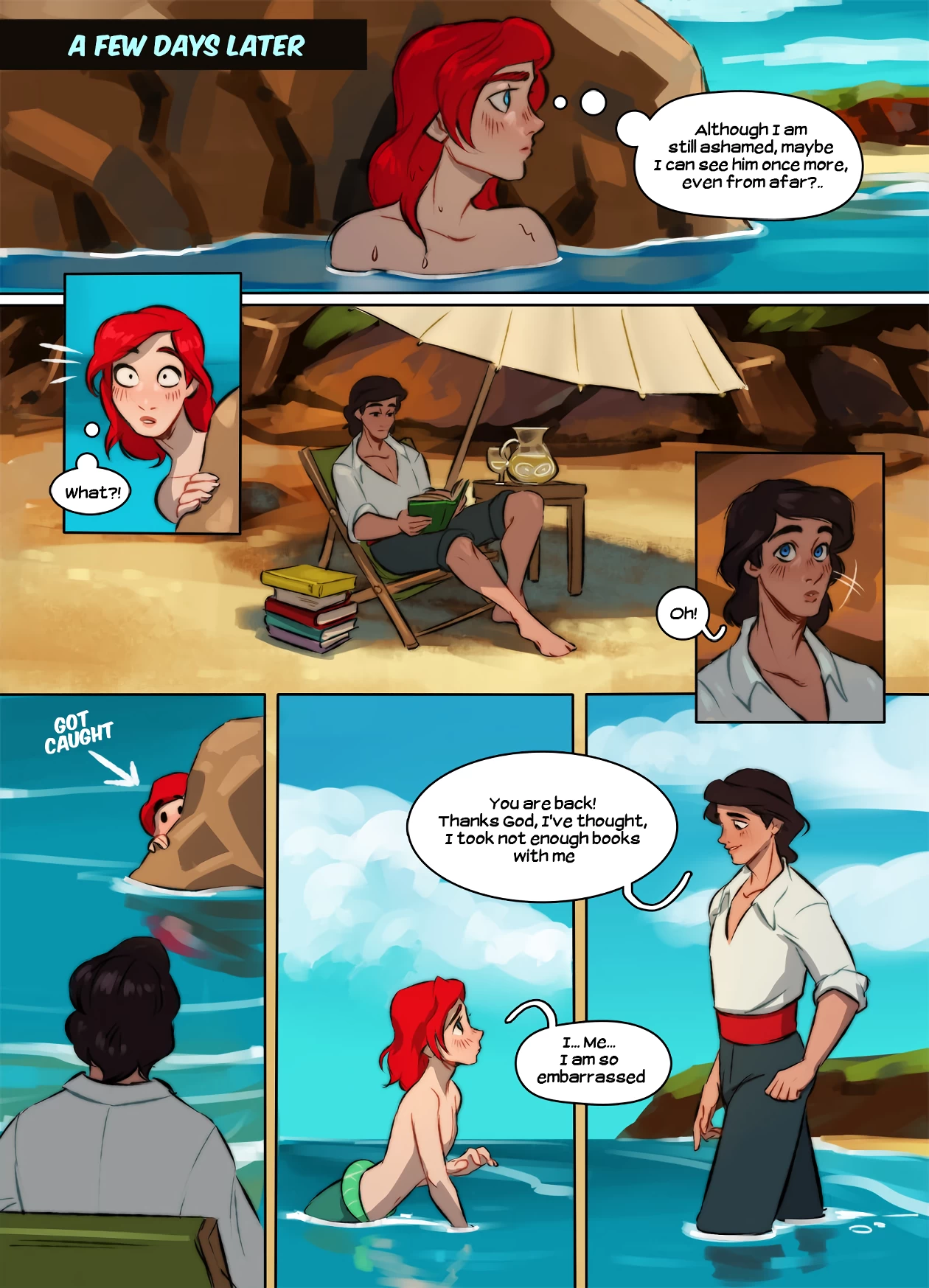 The Little Mermaid: What if? porn comic picture 6