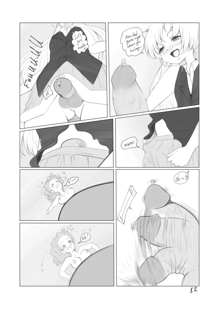 The loli vampire! porn comic picture 12