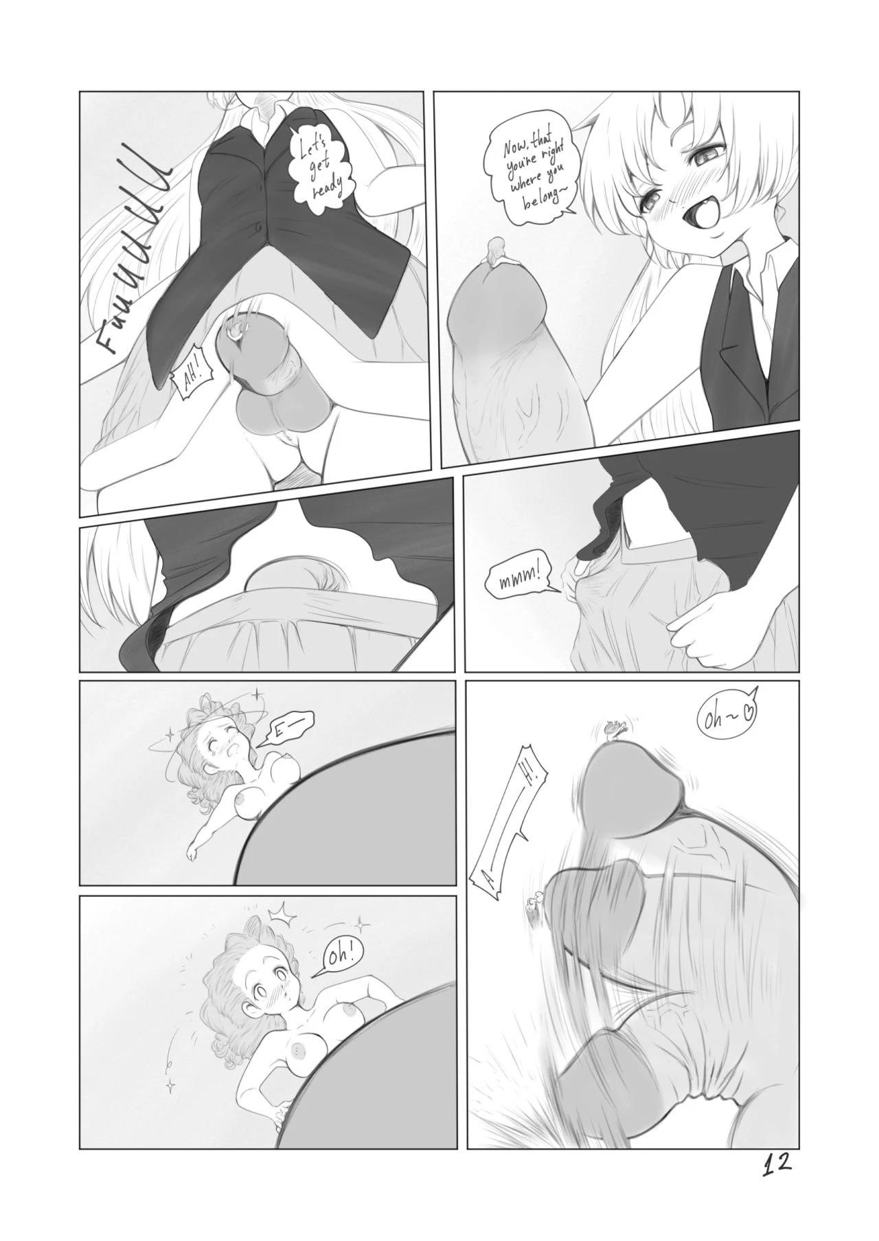 The loli vampire! porn comic picture 12