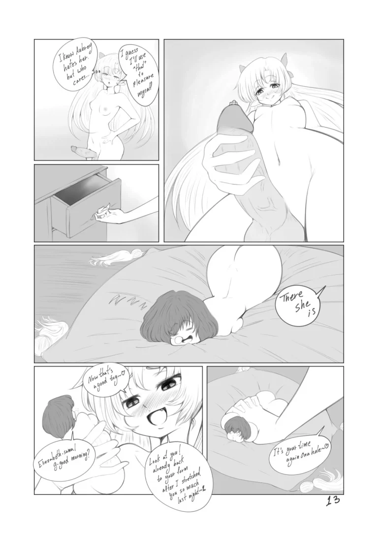 The loli vampire! porn comic picture 13