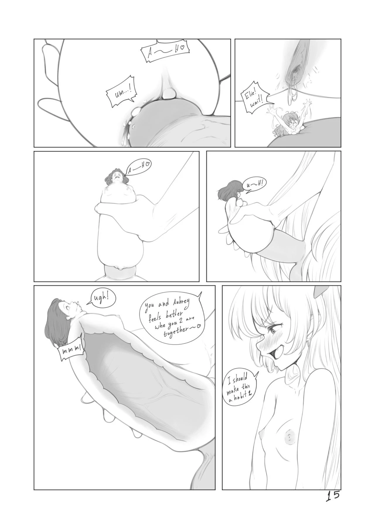 The loli vampire! porn comic picture 15