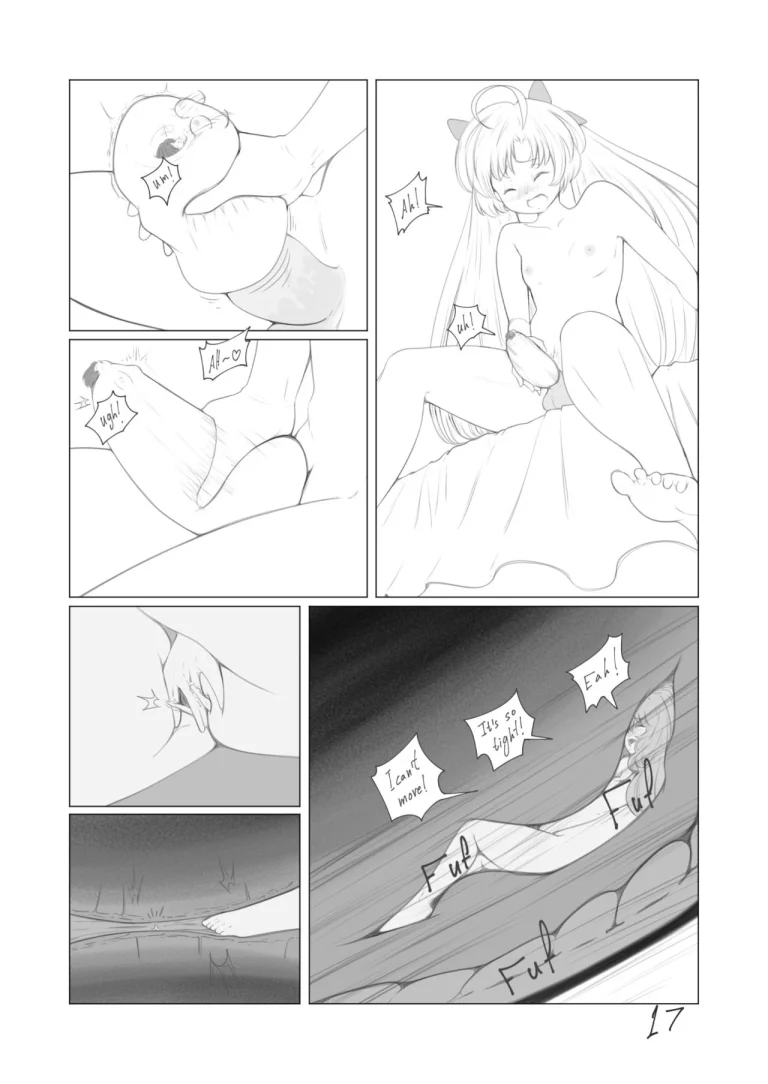 The loli vampire! porn comic picture 17