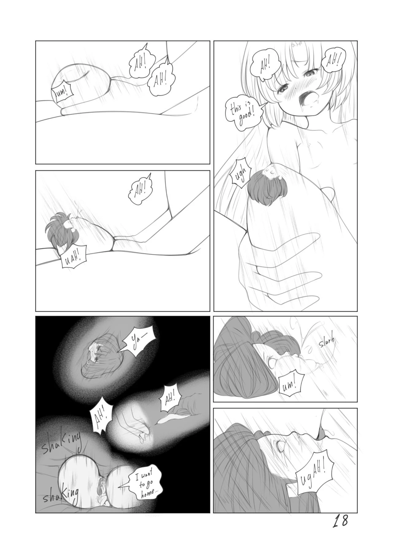 The loli vampire! porn comic picture 18