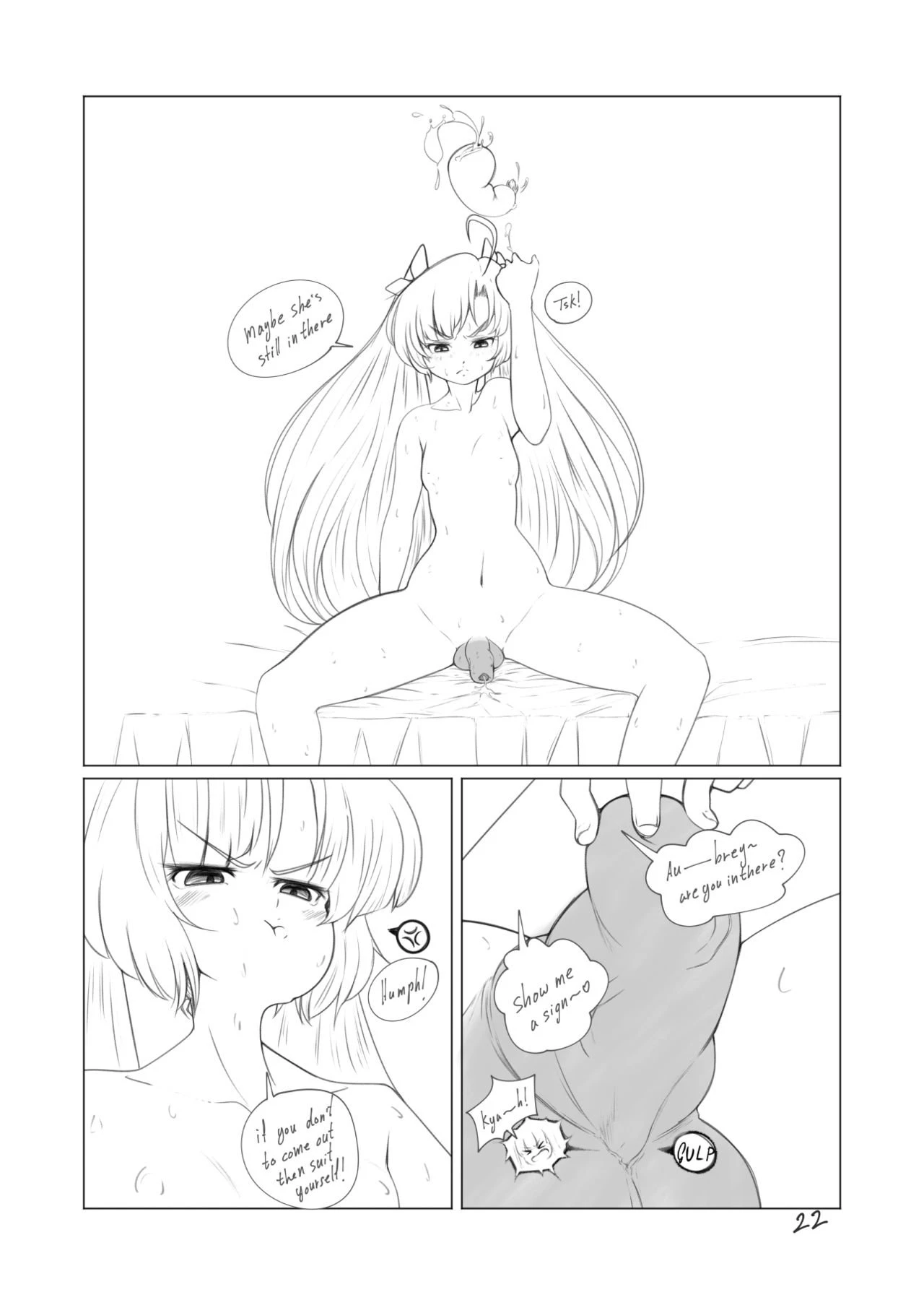 The loli vampire! porn comic picture 22