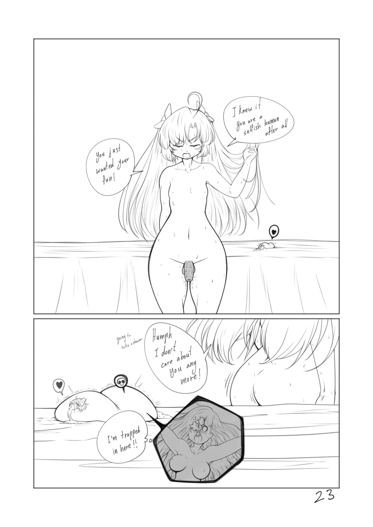 The loli vampire! porn comic picture 23