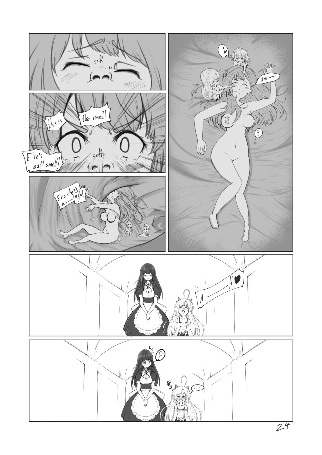 The loli vampire! porn comic picture 24