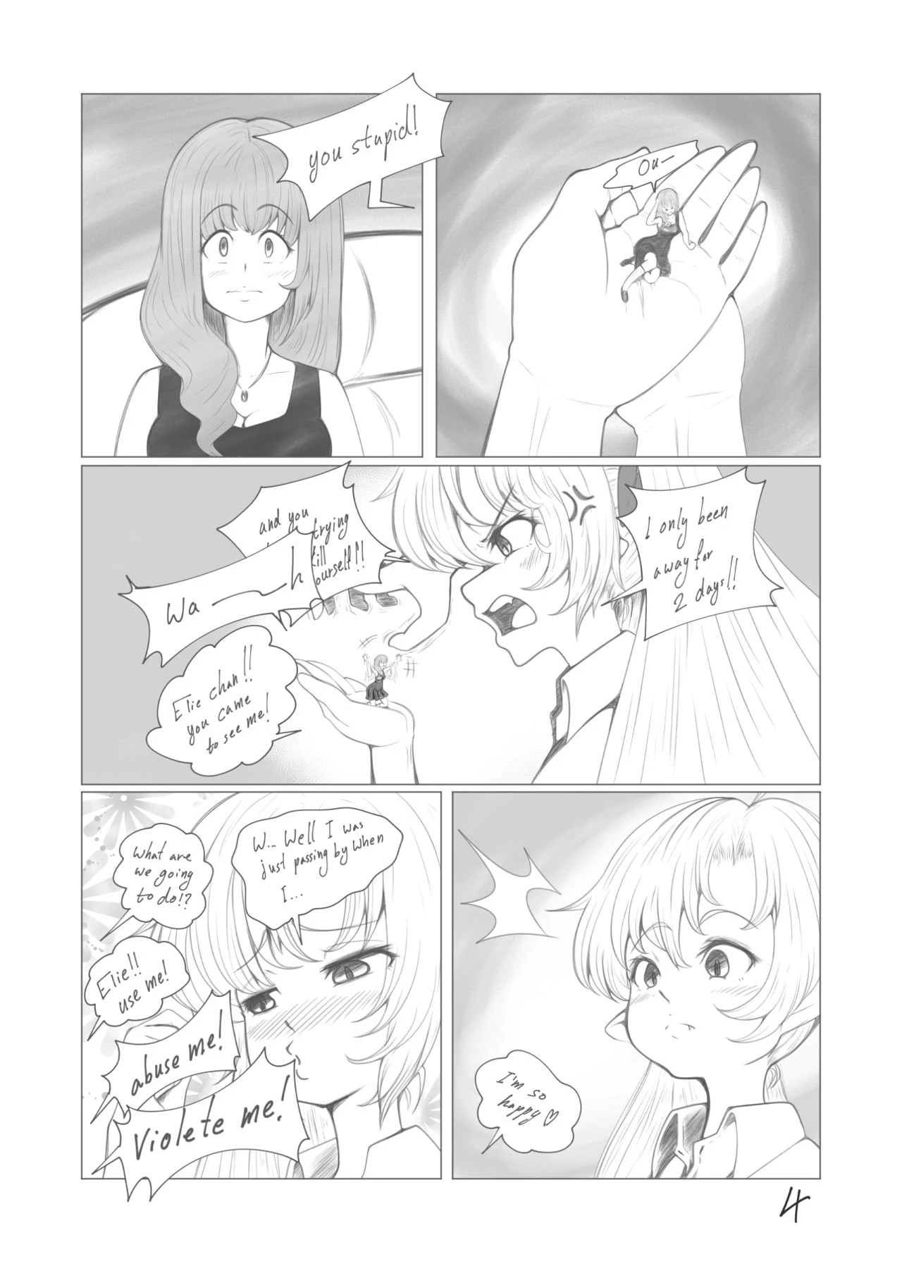 The loli vampire! porn comic picture 4