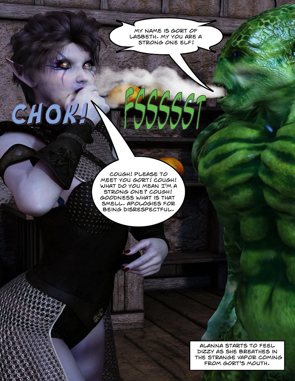 The Lost Realm 4 porn comic picture 14