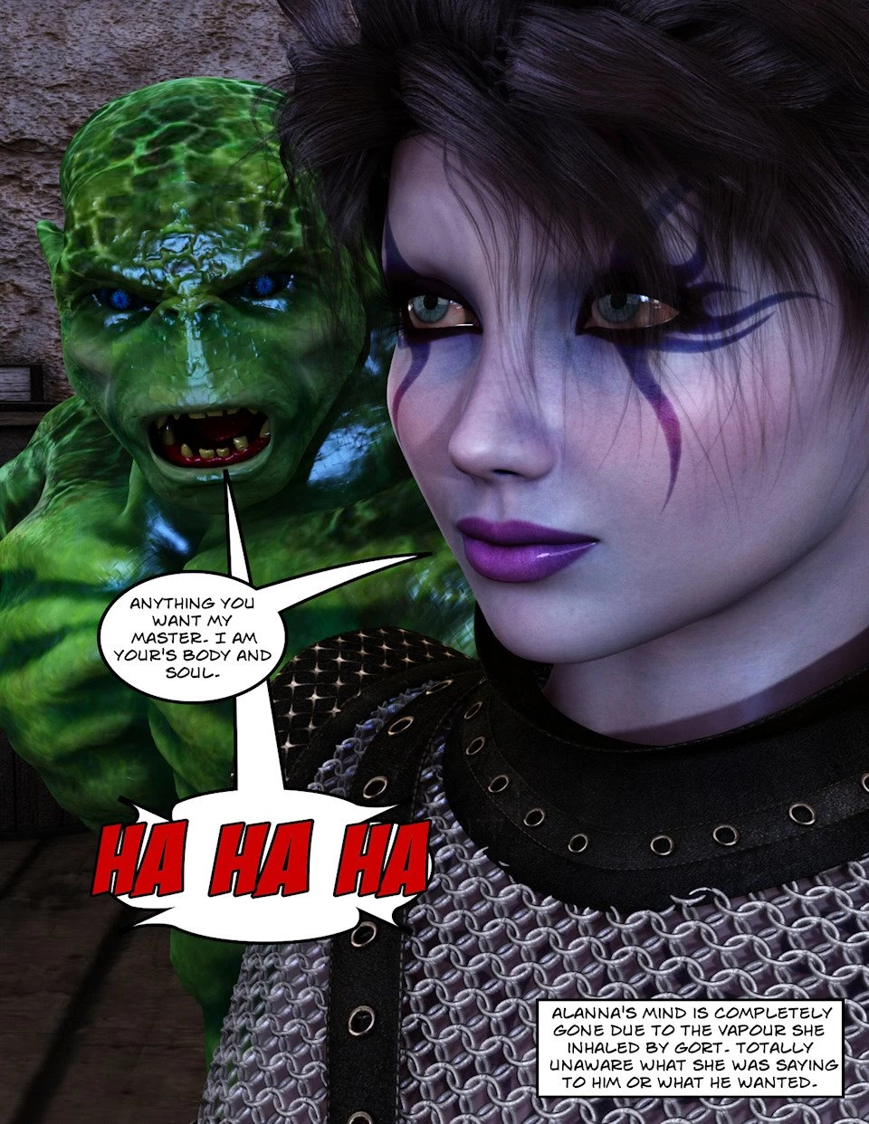 The Lost Realm 4 porn comic picture 22