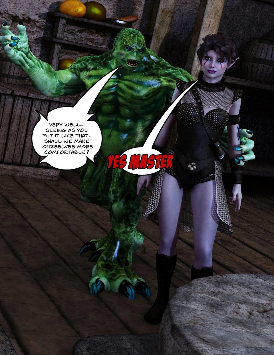 The Lost Realm 4 porn comic picture 23