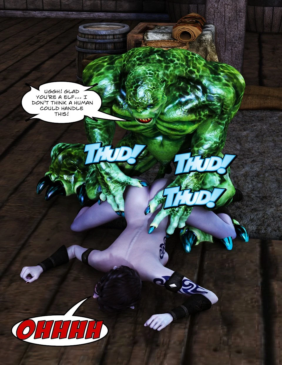 The Lost Realm 4 porn comic picture 48