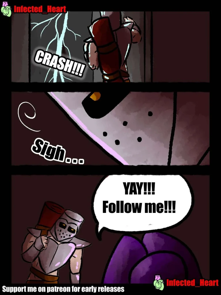 The Lust Paladin - The Haunted Castle porn comic picture 16
