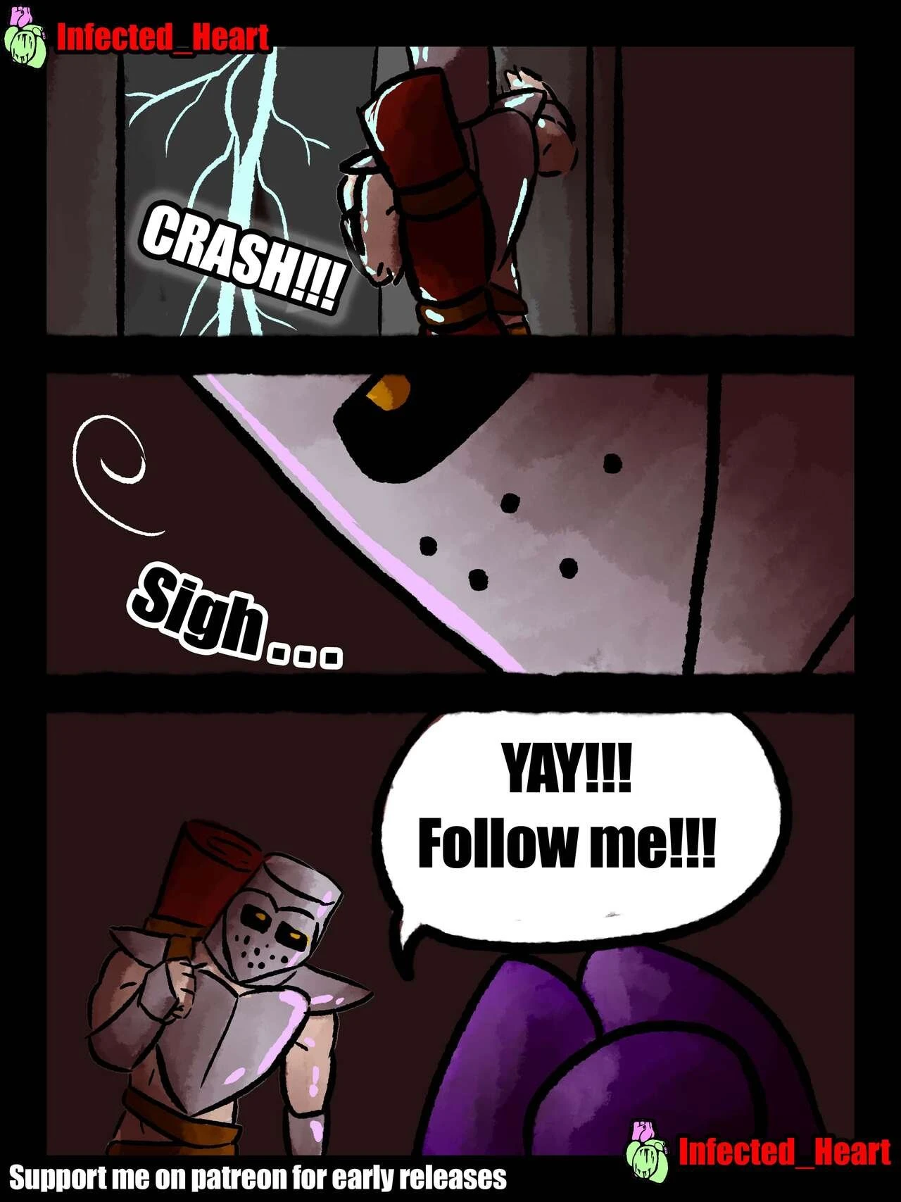 The Lust Paladin - The Haunted Castle porn comic picture 16