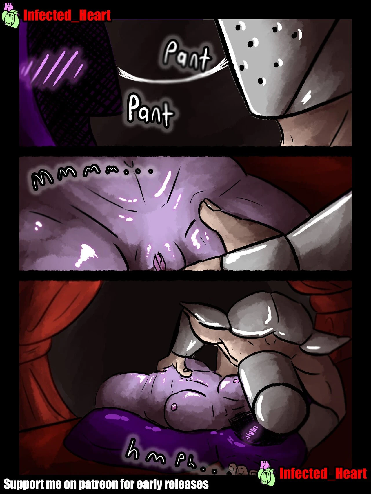 The Lust Paladin - The Haunted Castle porn comic picture 21
