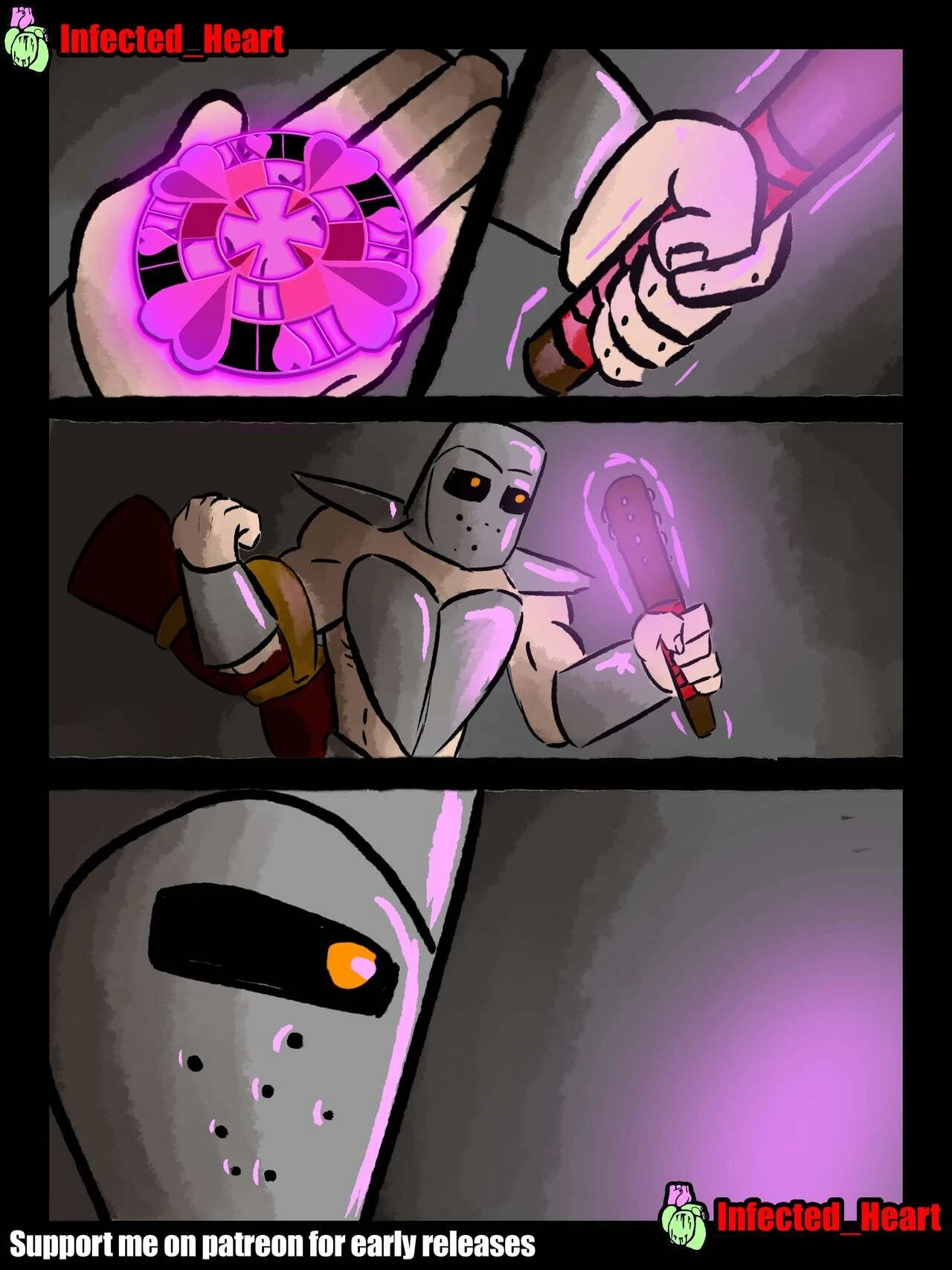 The Lust Paladin - The Haunted Castle porn comic picture 7