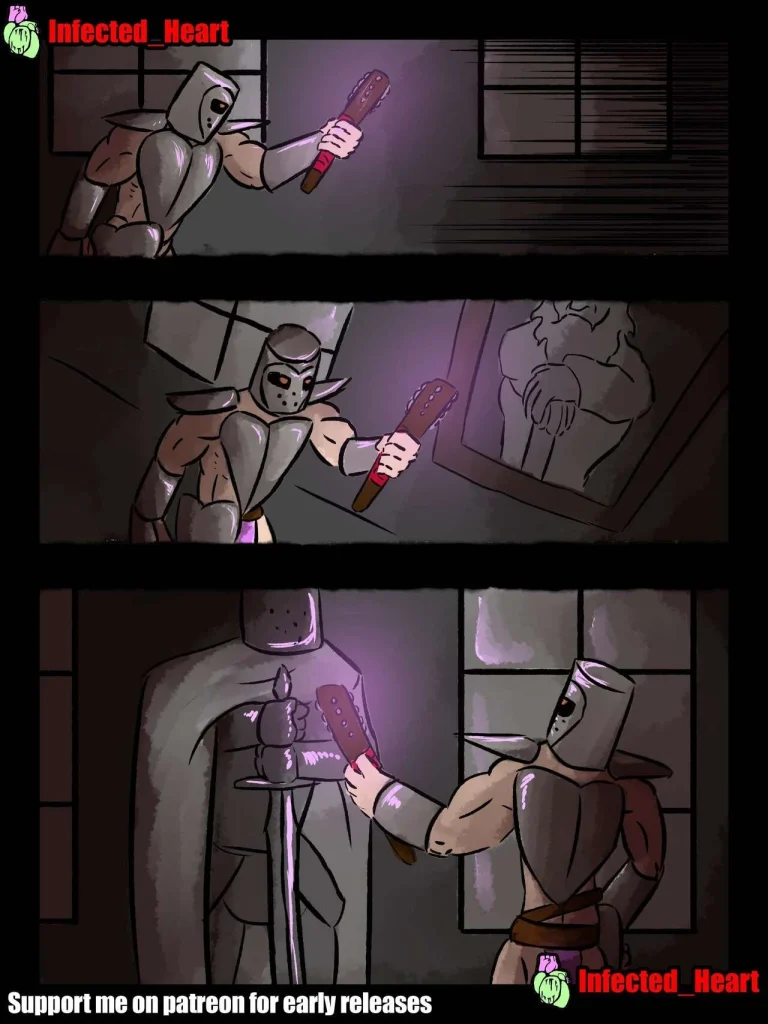 The Lust Paladin - The Haunted Castle porn comic picture 8