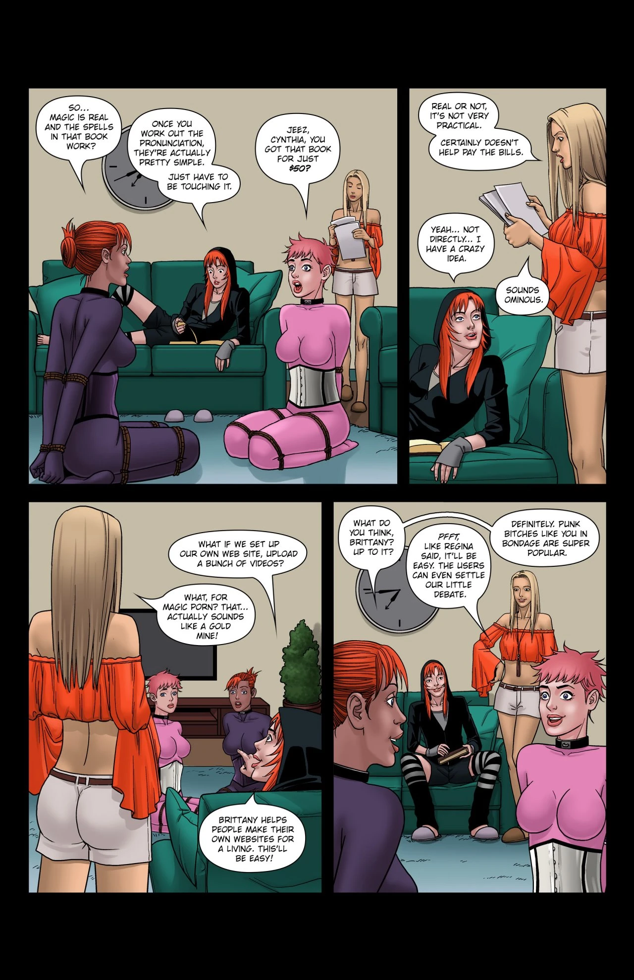 The Magic of Bondage porn comic picture 15