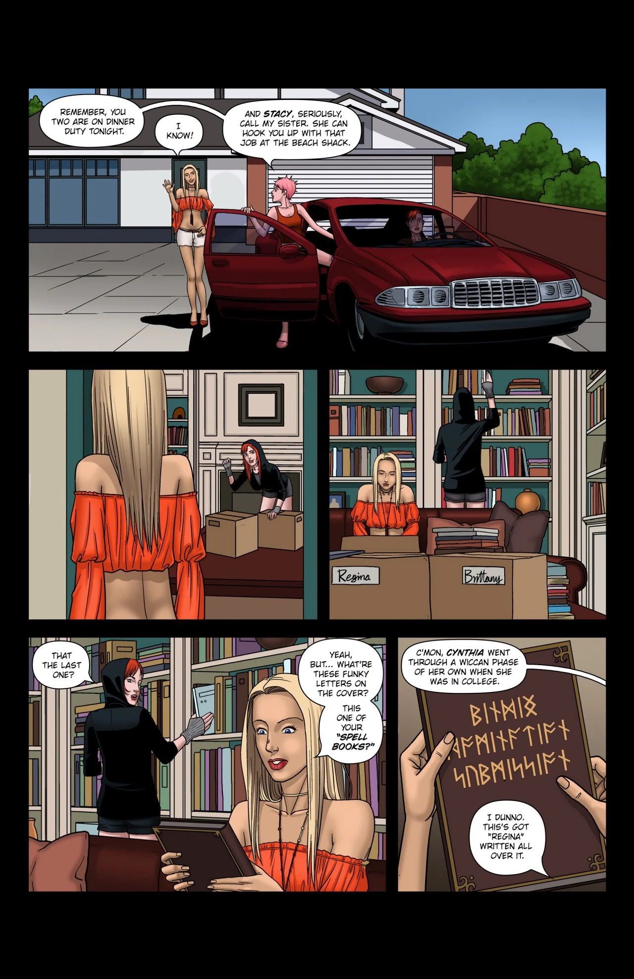 The Magic of Bondage porn comic picture 3