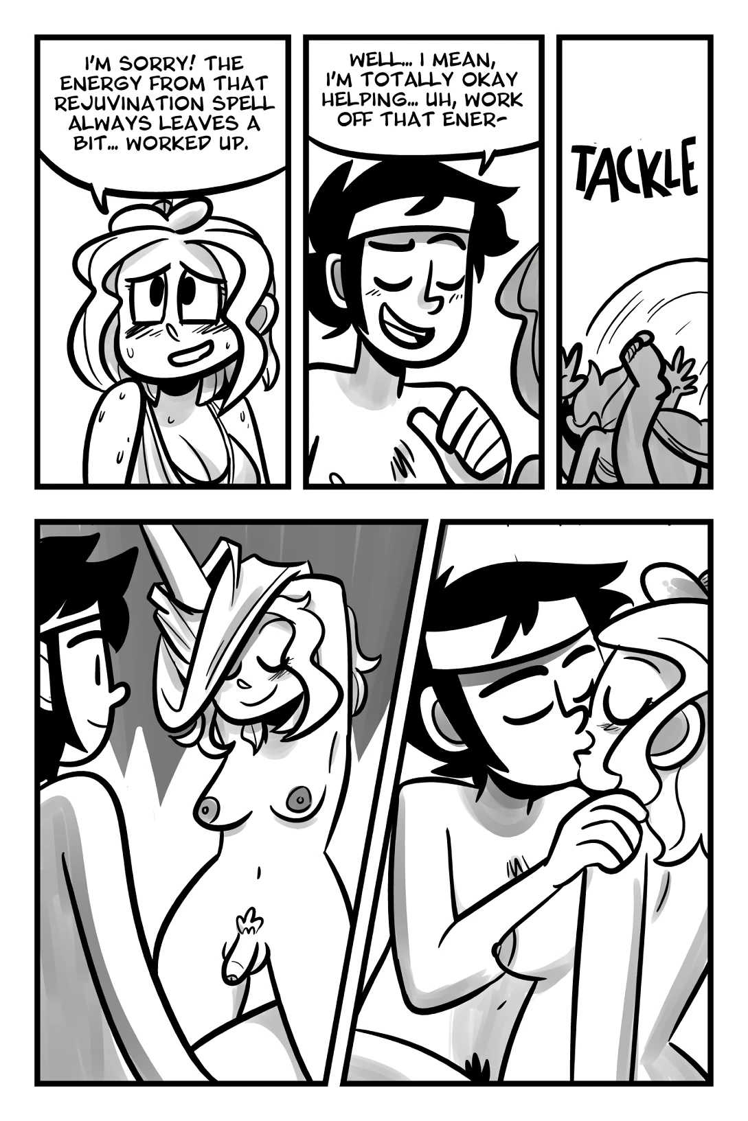 The Magic Touch porn comic picture 10