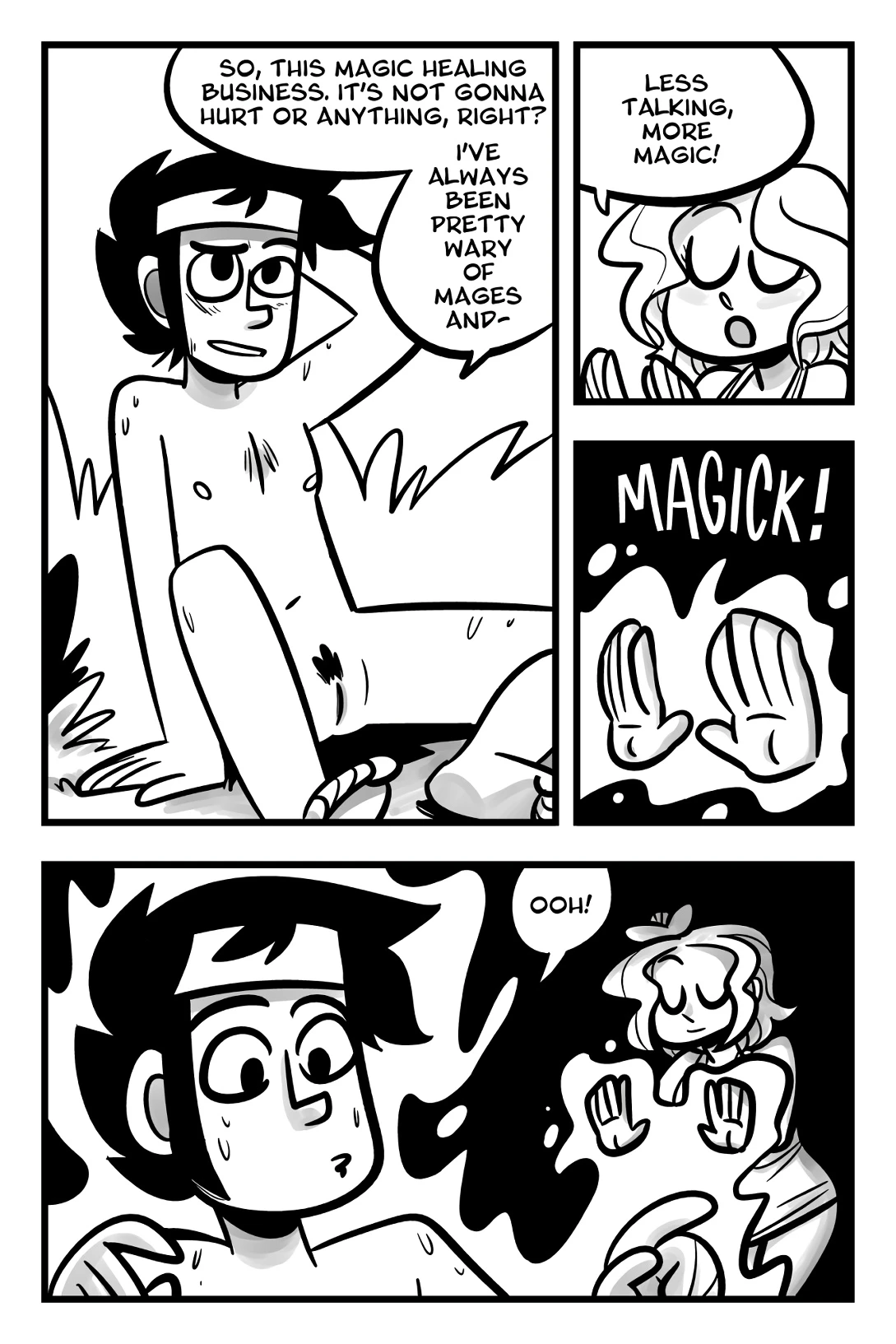 The Magic Touch porn comic picture 7