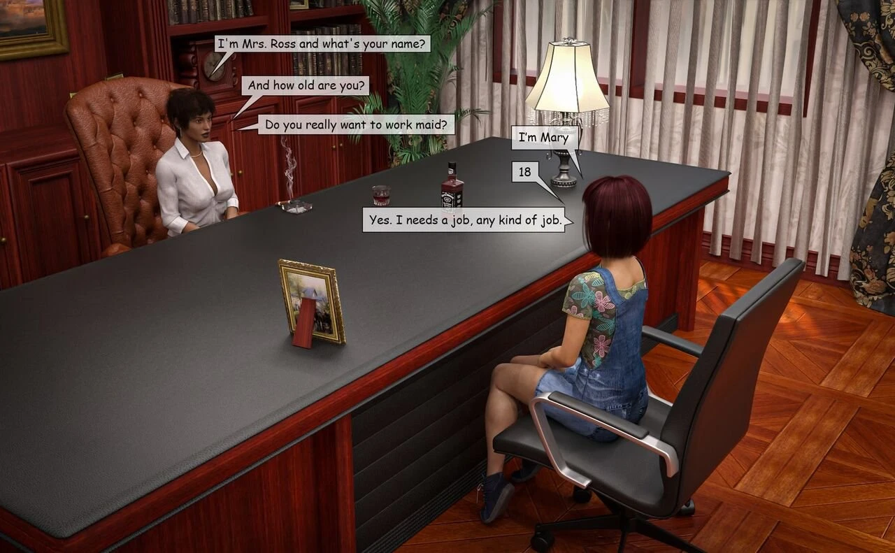 The Maid porn comic picture 4