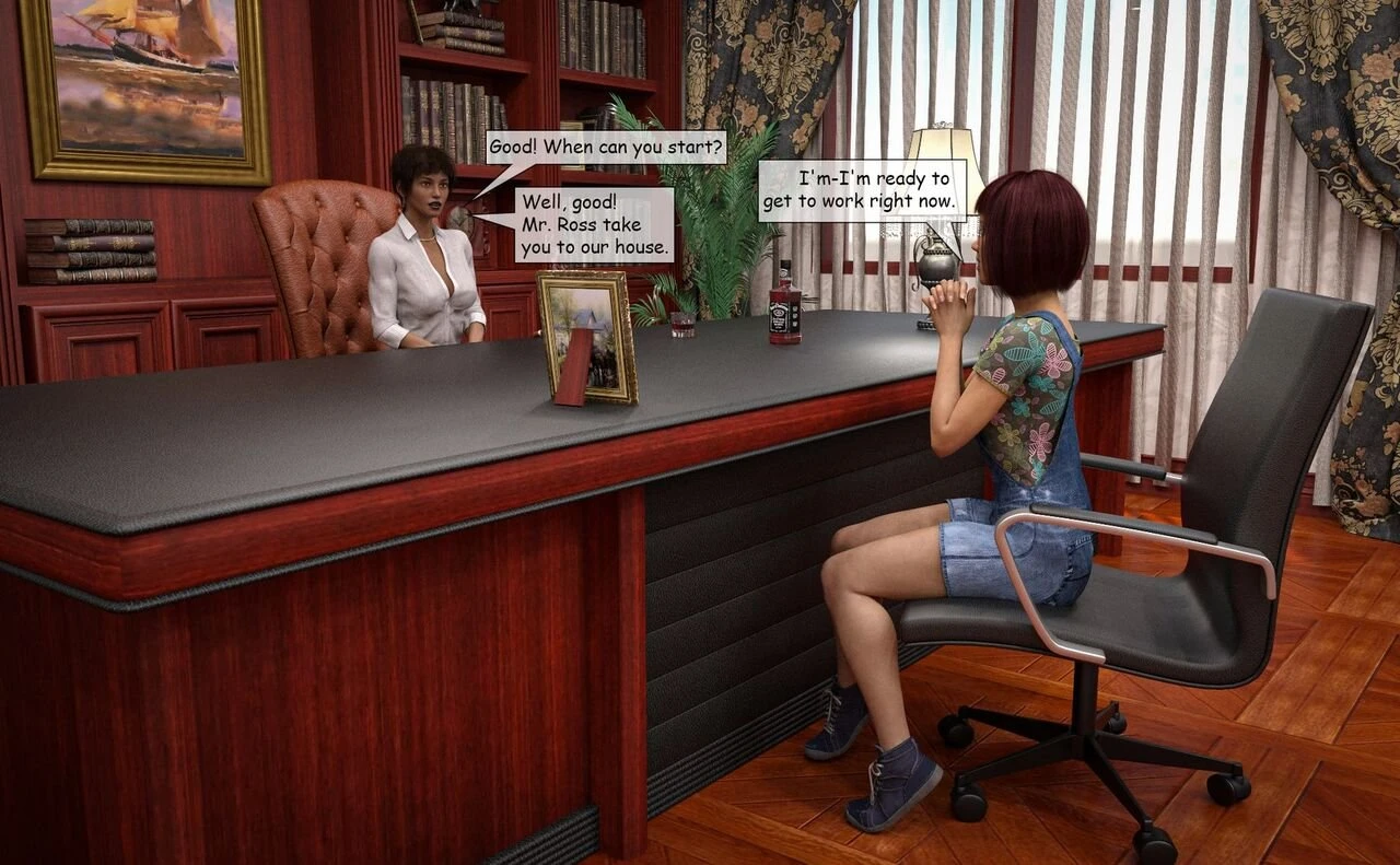 The Maid porn comic picture 7