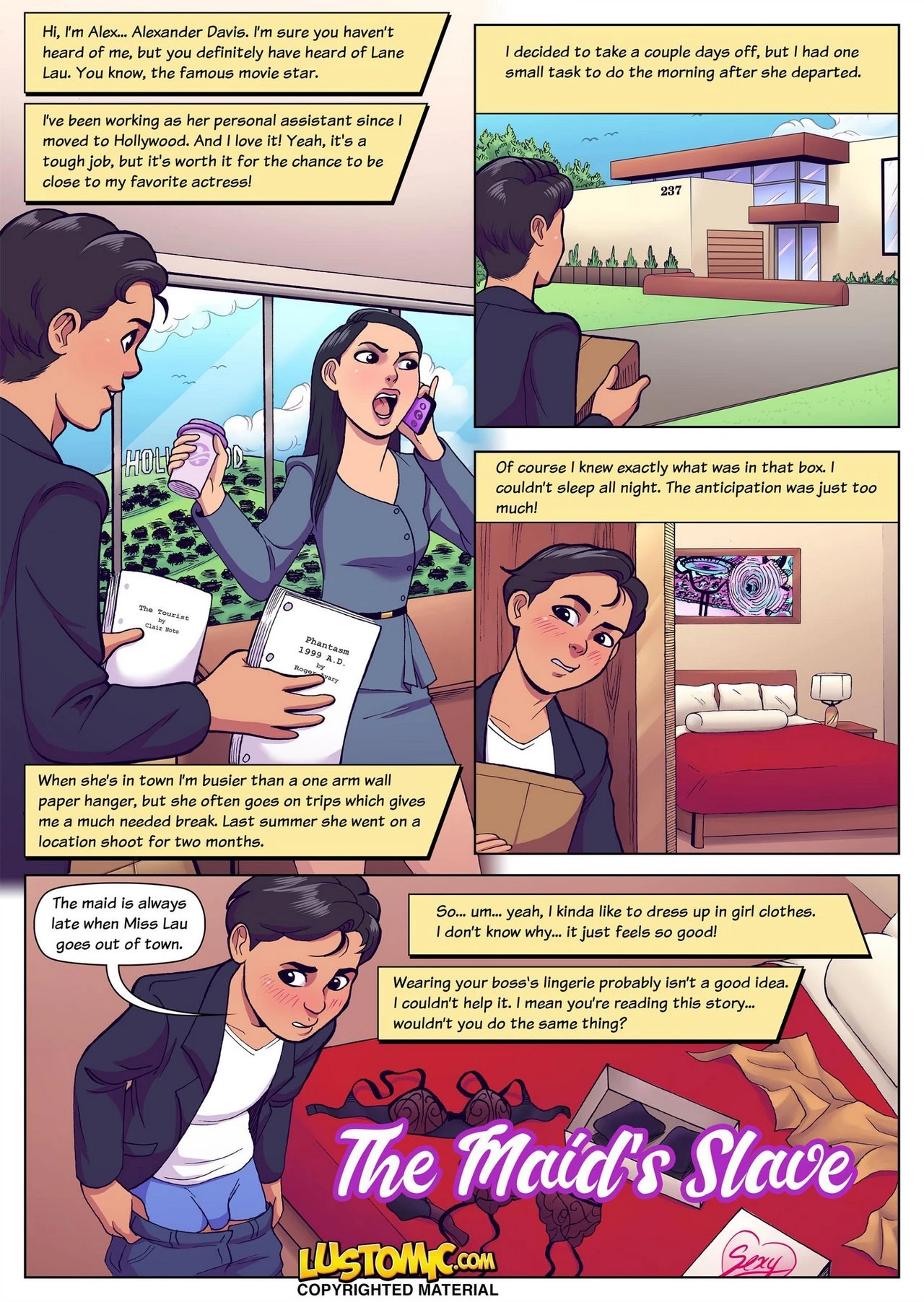 The Maid's Slave porn comic picture 1