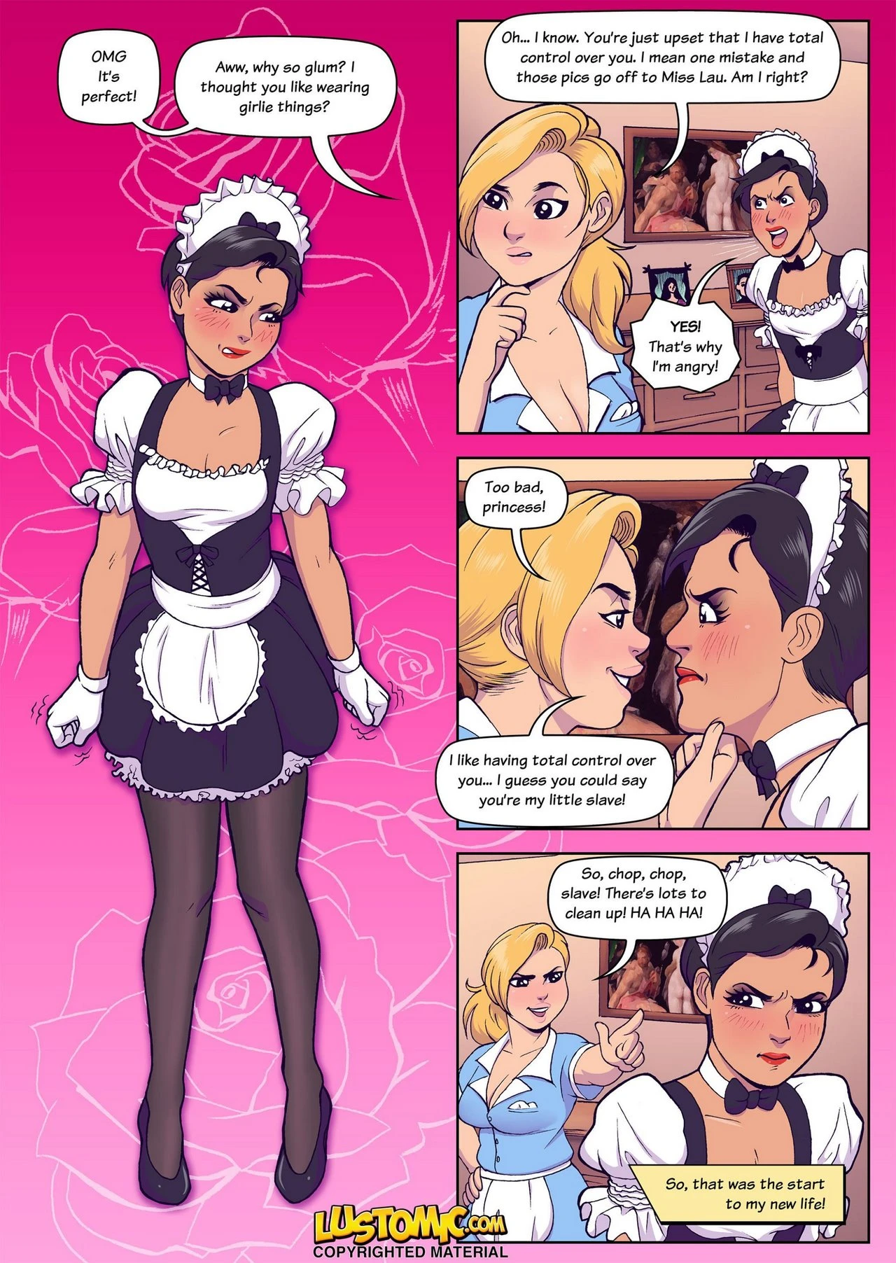 The Maid's Slave porn comic picture 6