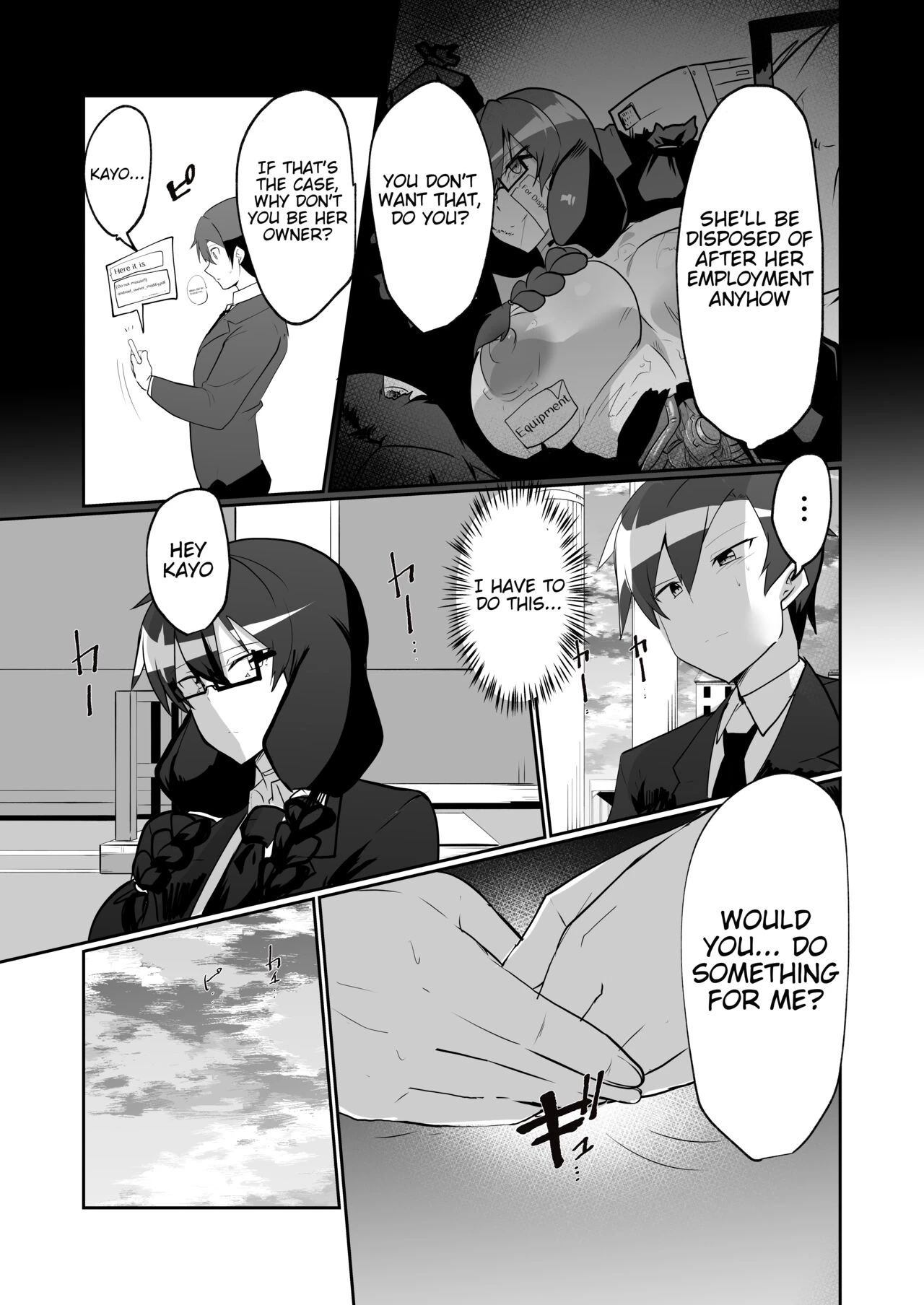 The Manga about being Lovey-Dovey with your Android Childhood Friend | Android no Osananajimi to Icharabu Suru Manga porn comic picture 22