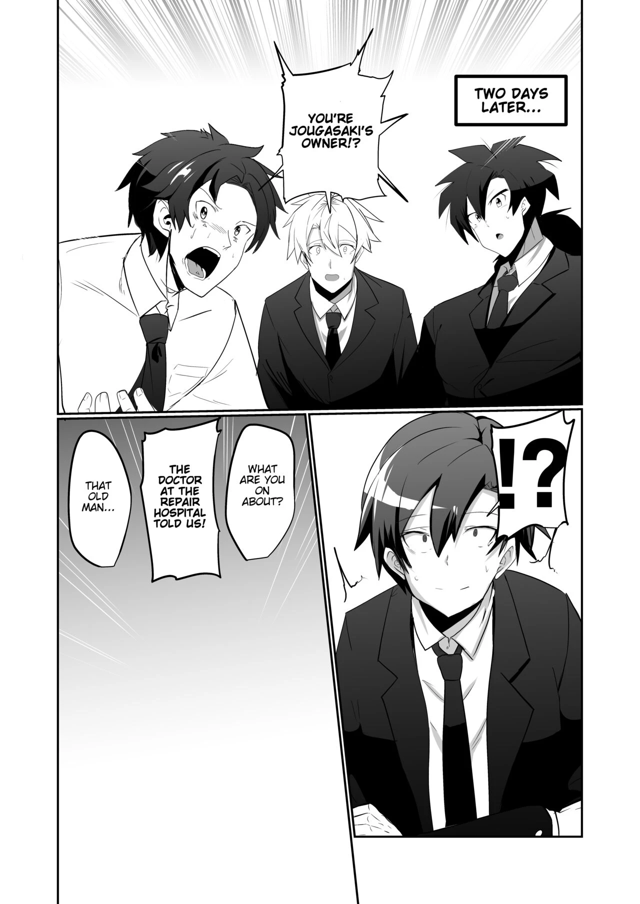 The Manga about being Lovey-Dovey with your Android Childhood Friend | Android no Osananajimi to Icharabu Suru Manga porn comic picture 35