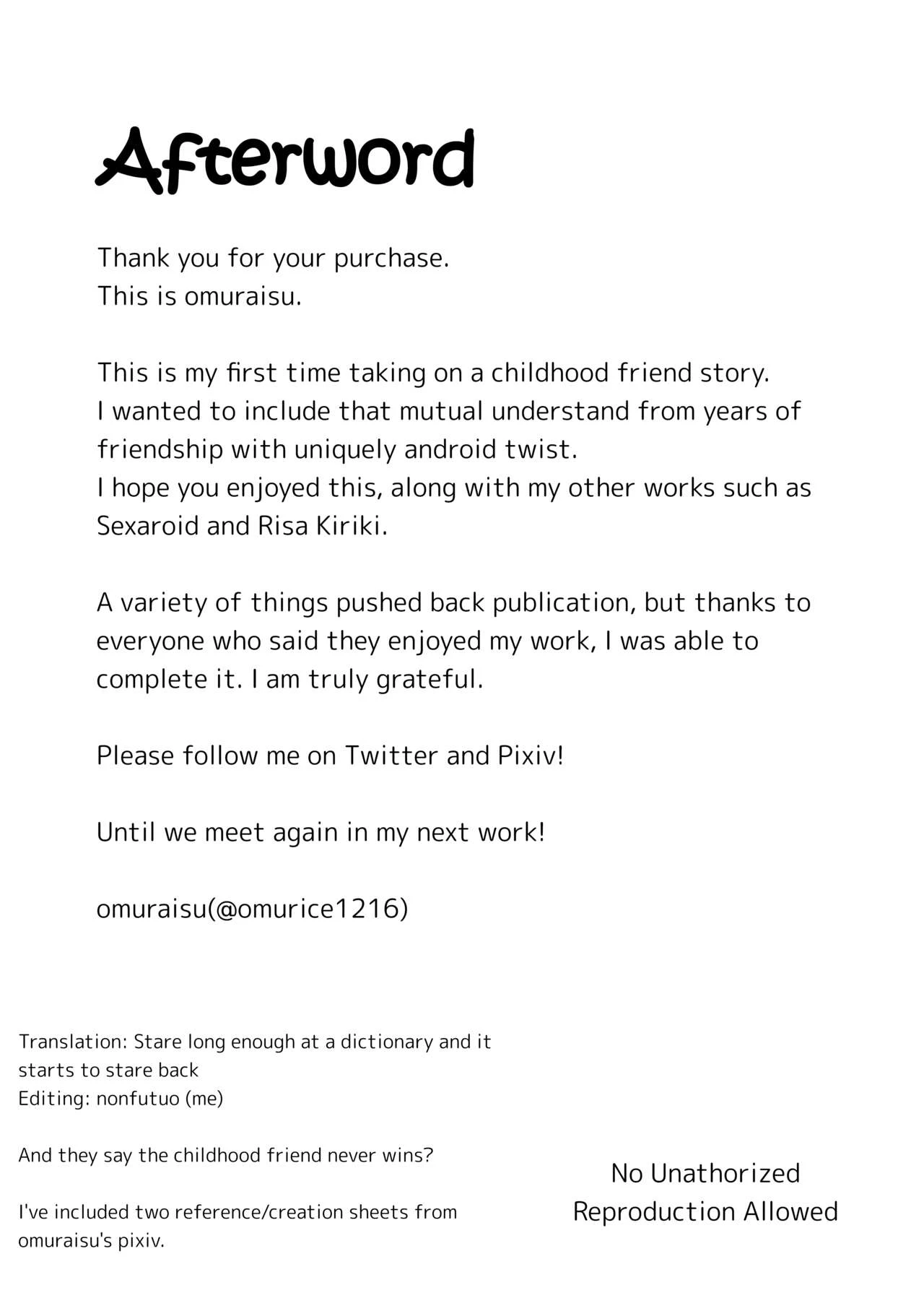 The Manga about being Lovey-Dovey with your Android Childhood Friend | Android no Osananajimi to Icharabu Suru Manga porn comic picture 39