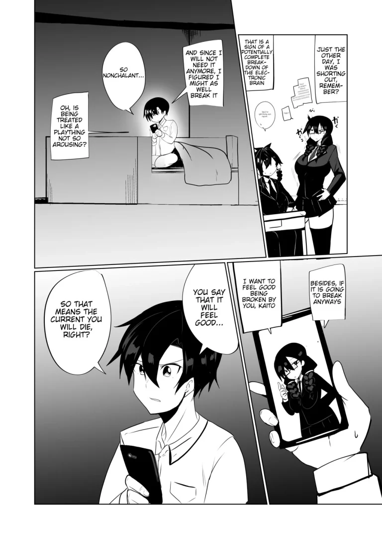 The Manga about Violently Breaking your Android Childhood Friend | Android no Osananajimi o Bukkowasu Manga porn comic picture 5