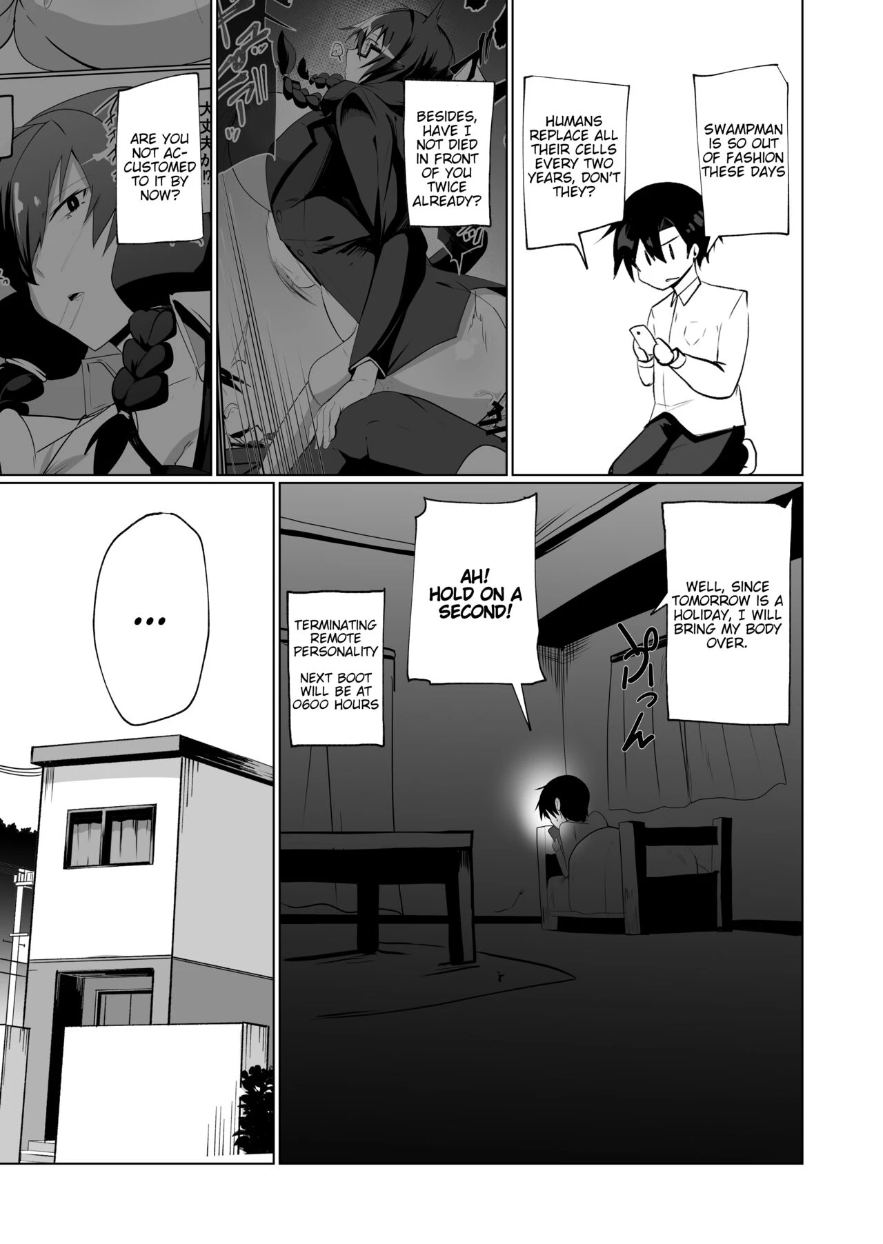 The Manga about Violently Breaking your Android Childhood Friend | Android no Osananajimi o Bukkowasu Manga porn comic picture 6