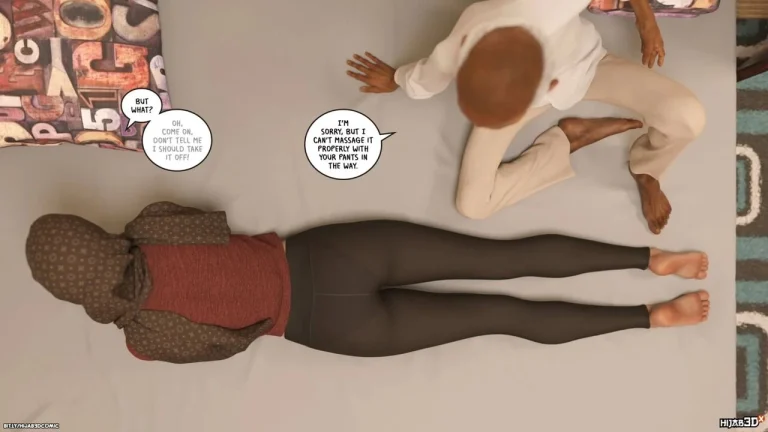 The Masseur porn comic picture 30