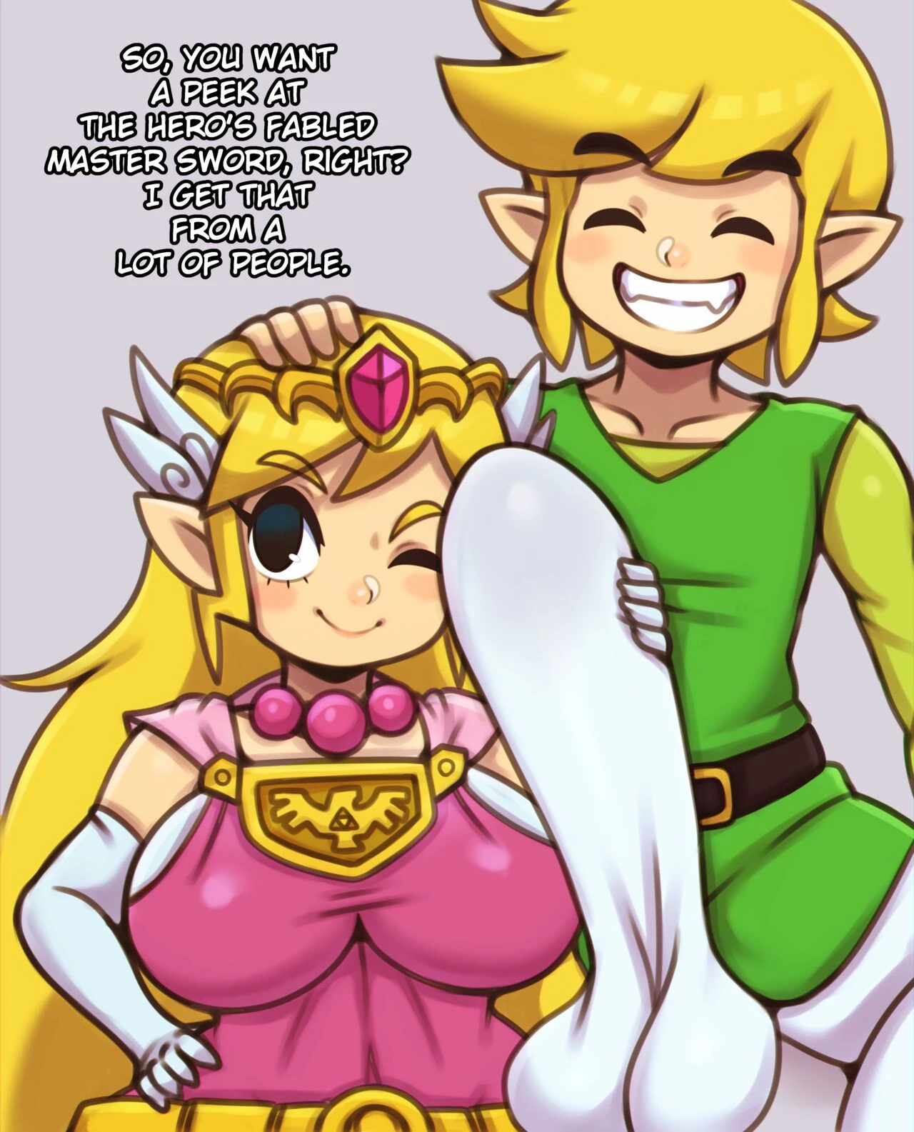 The Master Sword porn comic picture 4