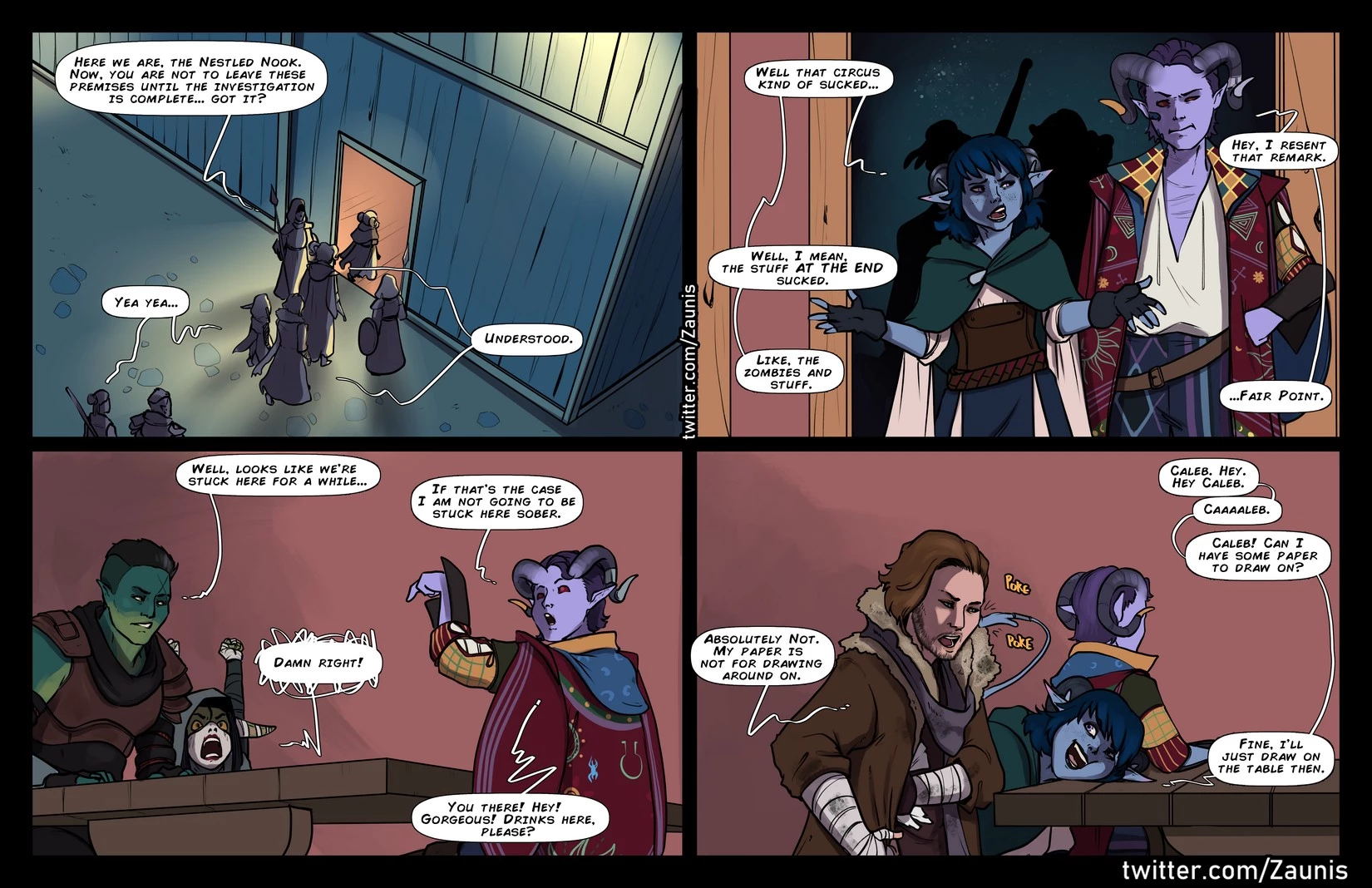 The mighty nine ( Critical role) porn comic picture 1