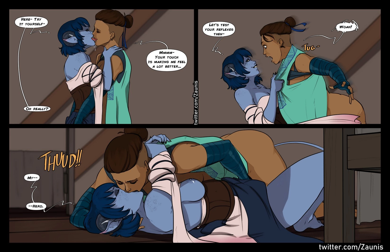 The mighty nine ( Critical role) porn comic picture 14