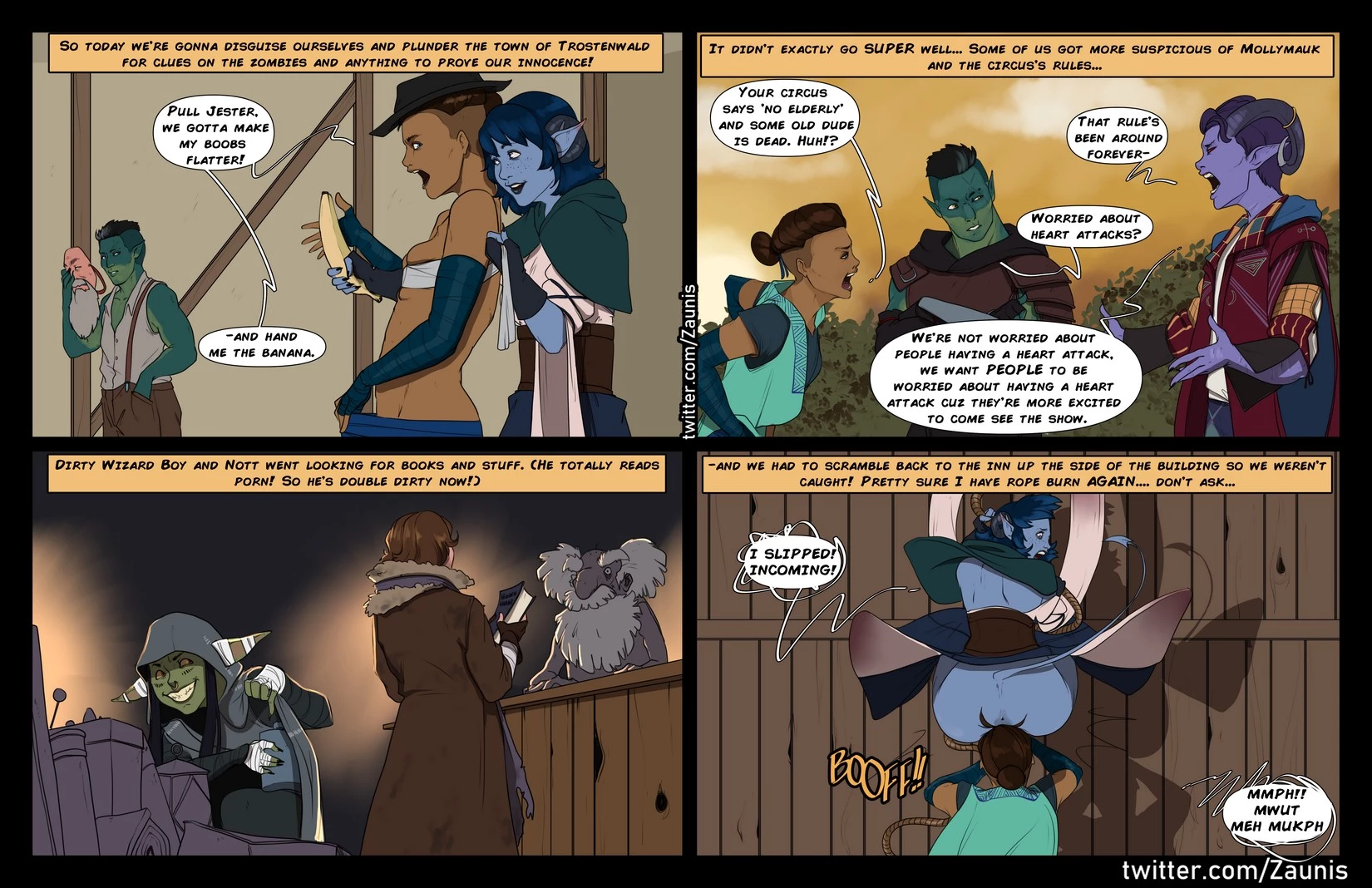 The mighty nine ( Critical role) porn comic picture 18