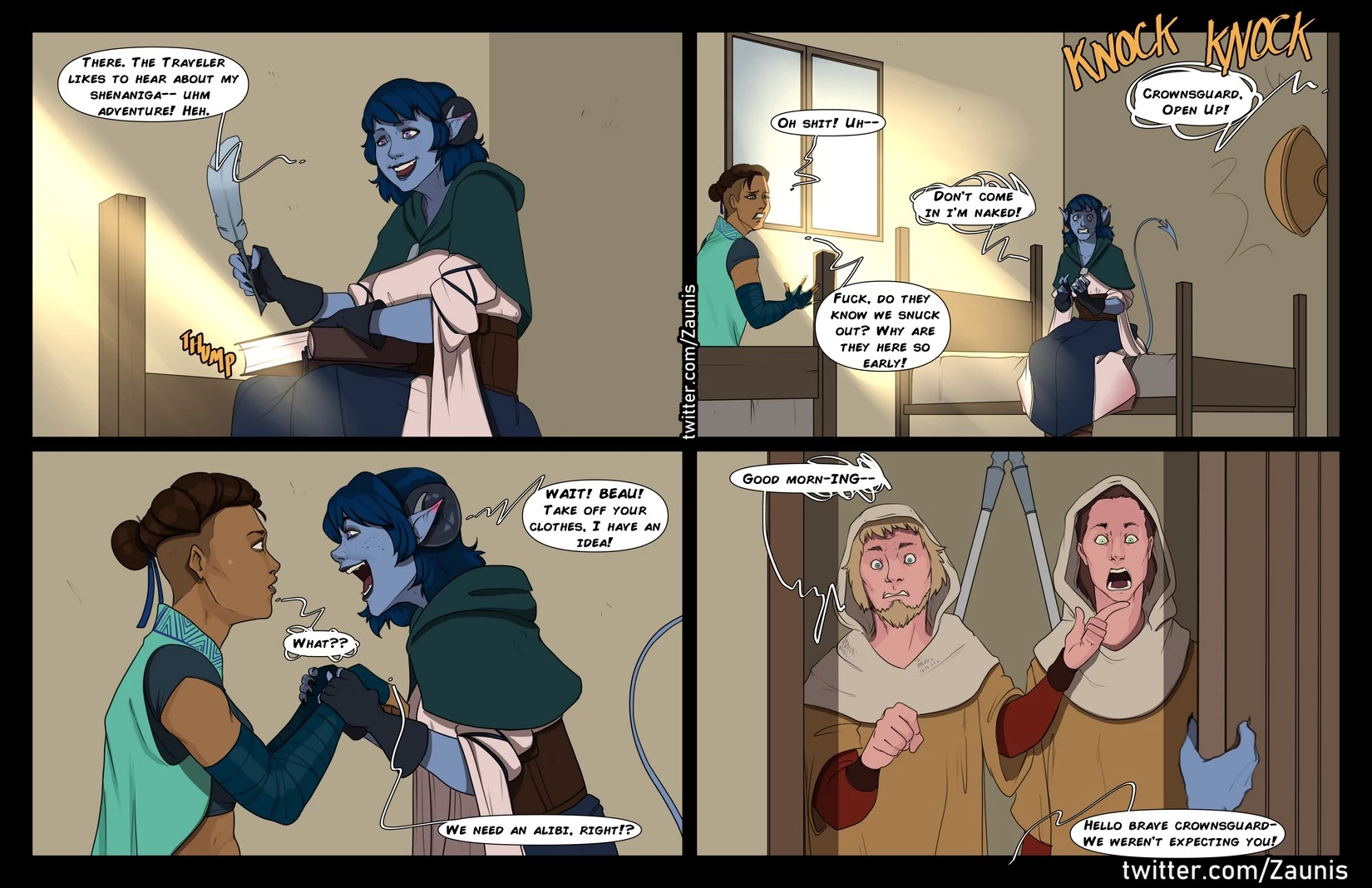 The mighty nine ( Critical role) porn comic picture 19