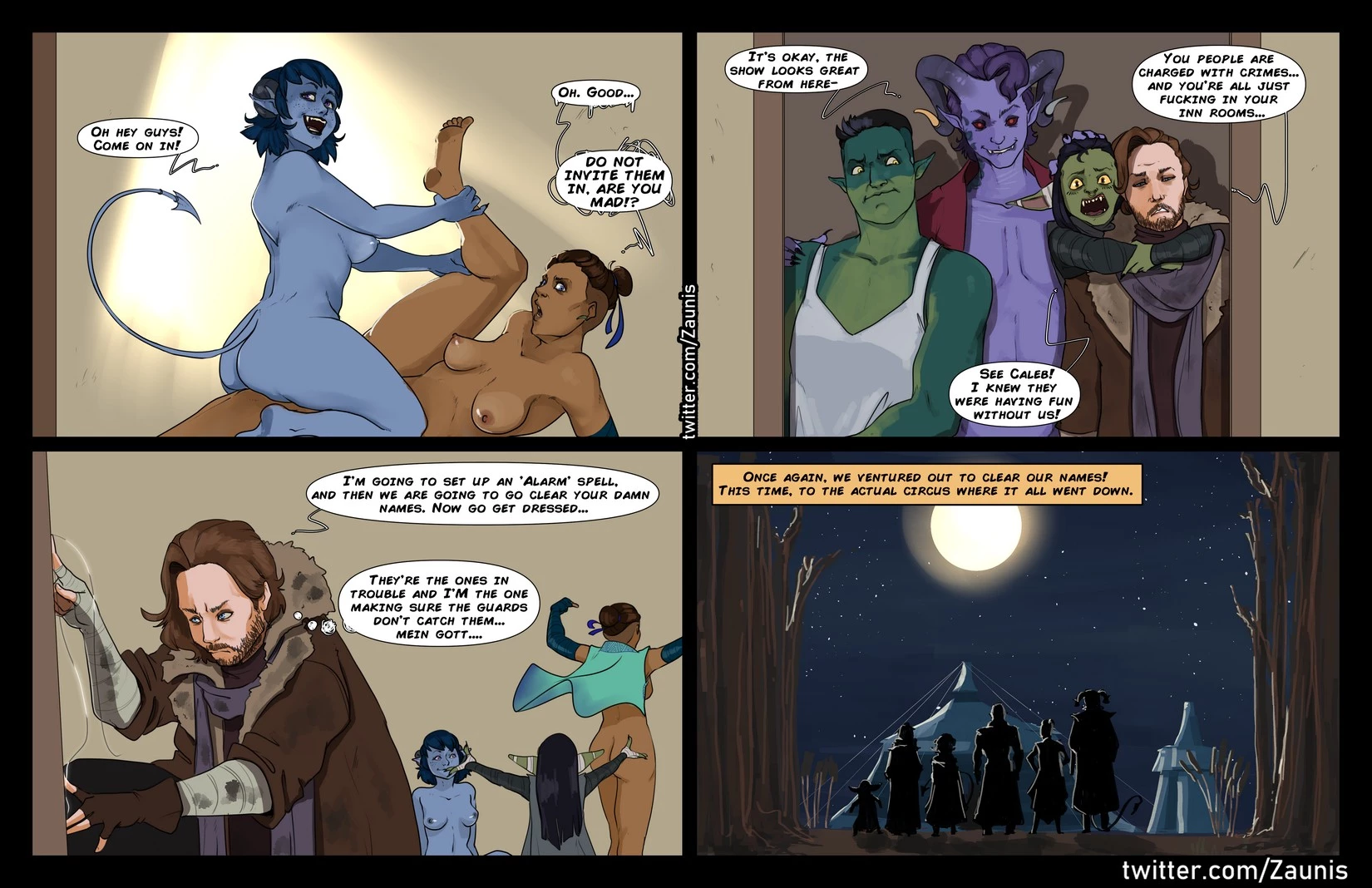 The mighty nine ( Critical role) porn comic picture 23