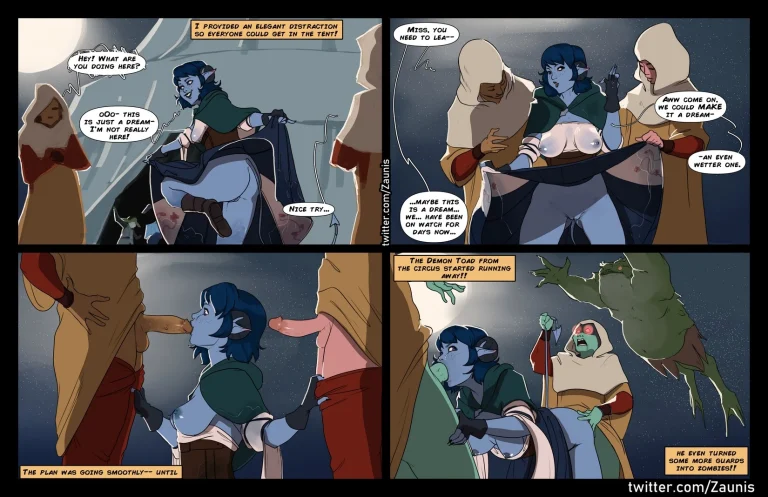 The mighty nine ( Critical role) porn comic picture 25