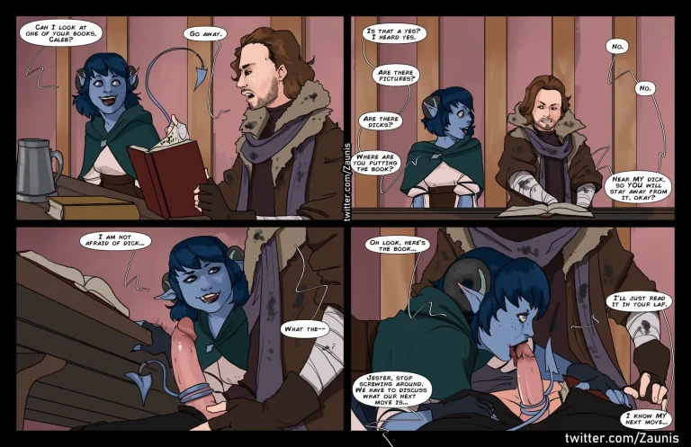 The mighty nine ( Critical role) porn comic picture 27