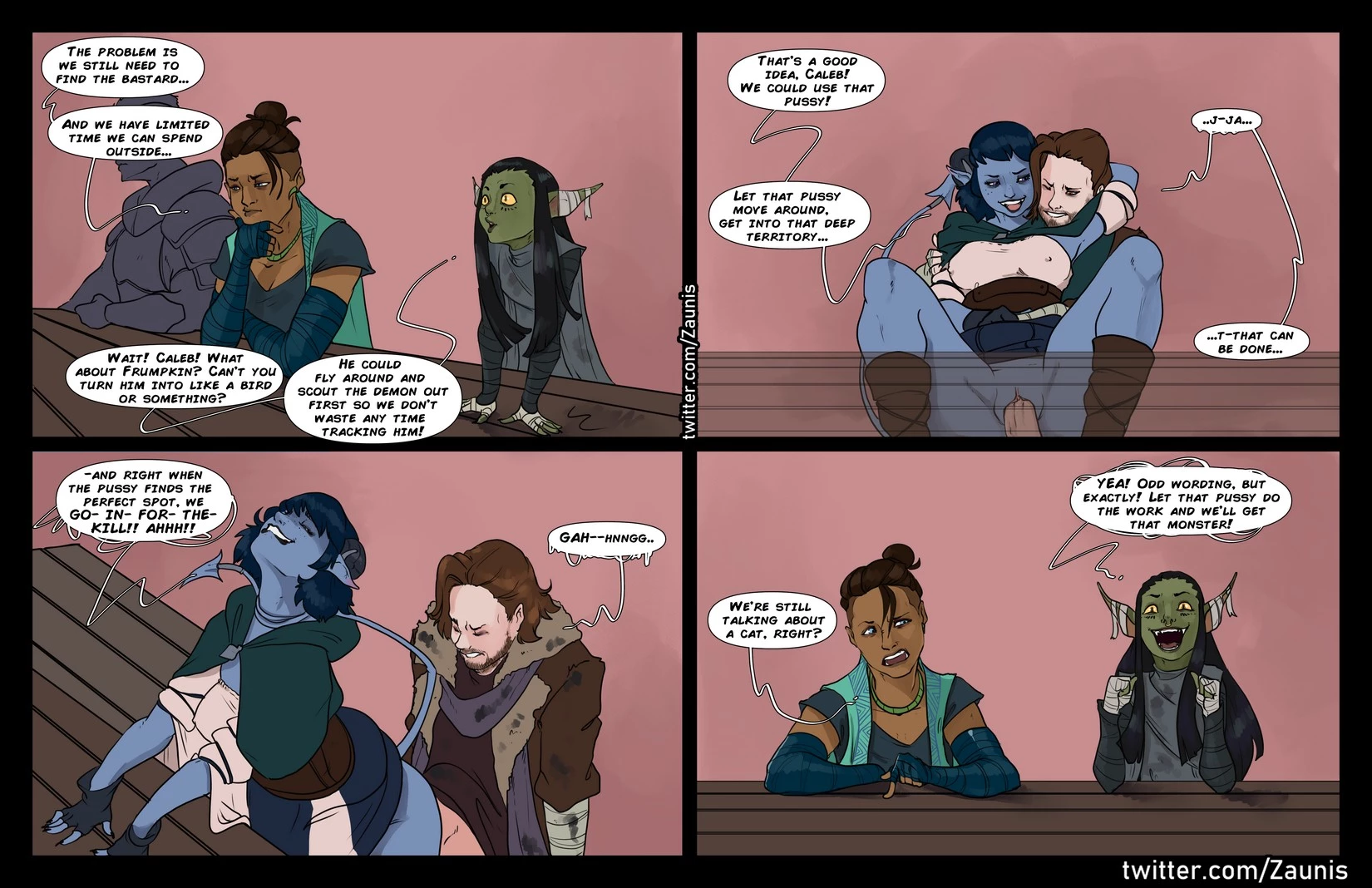 The mighty nine ( Critical role) porn comic picture 31
