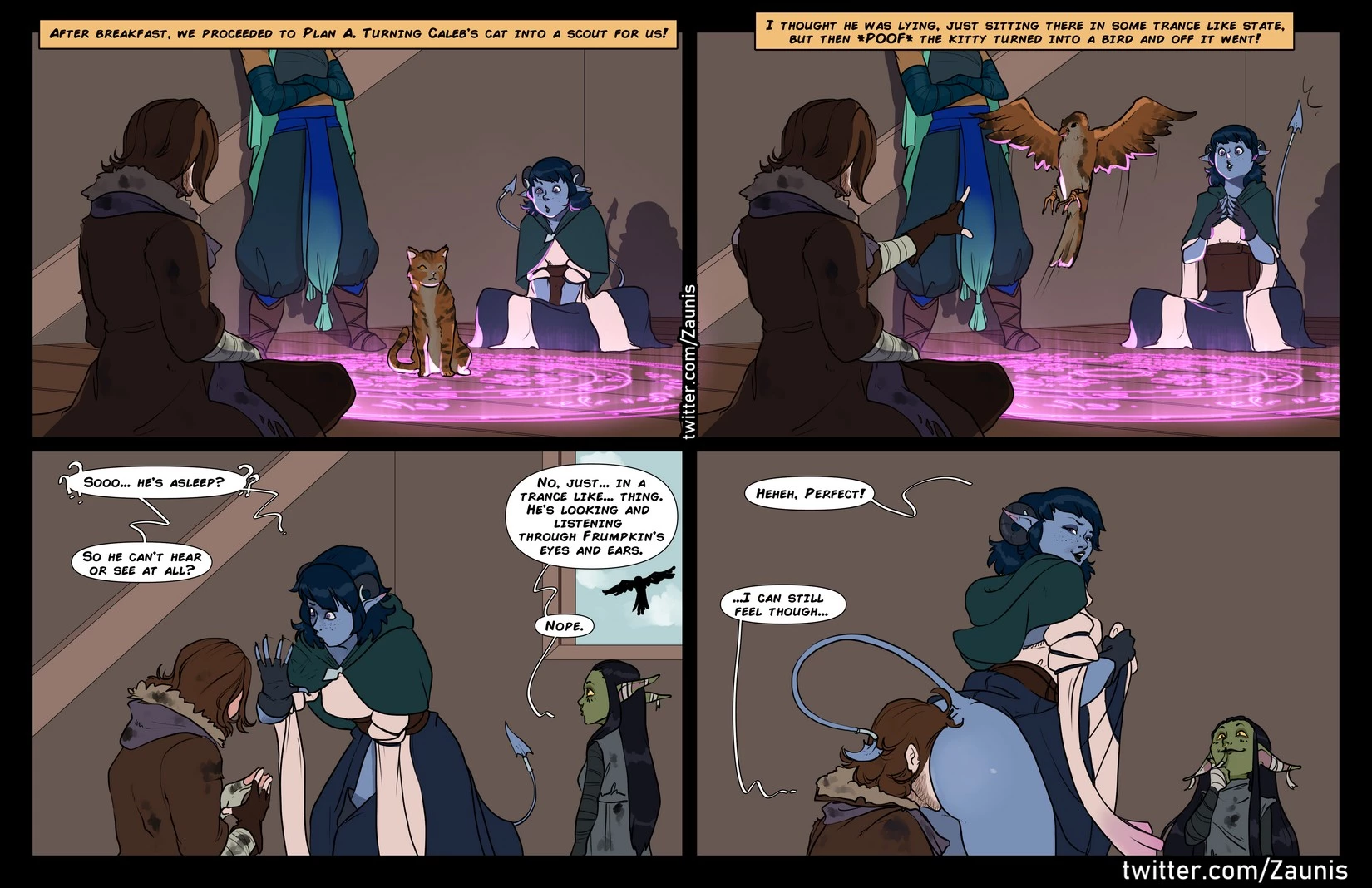 The mighty nine ( Critical role) porn comic picture 32