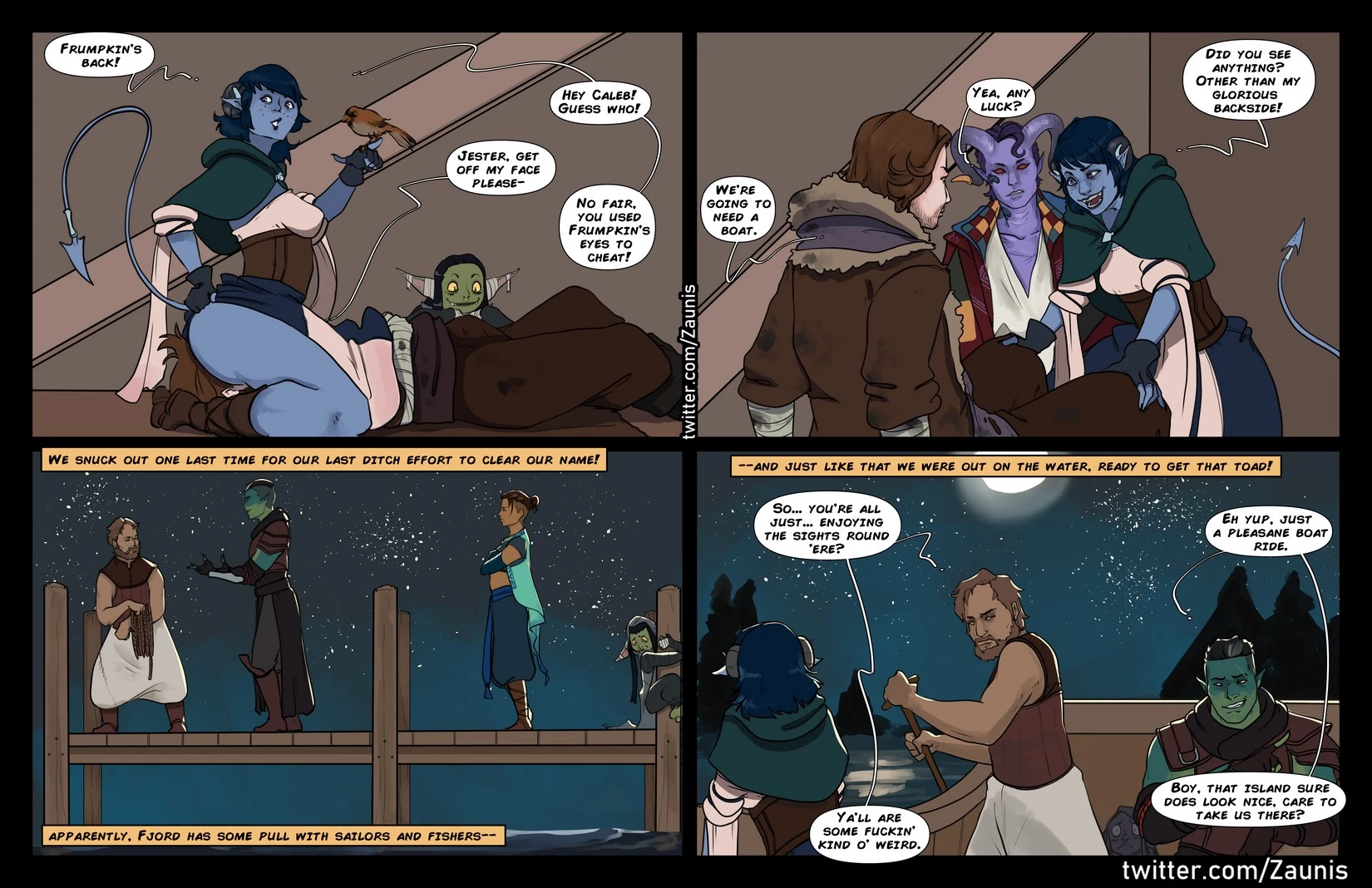 The mighty nine ( Critical role) porn comic picture 33