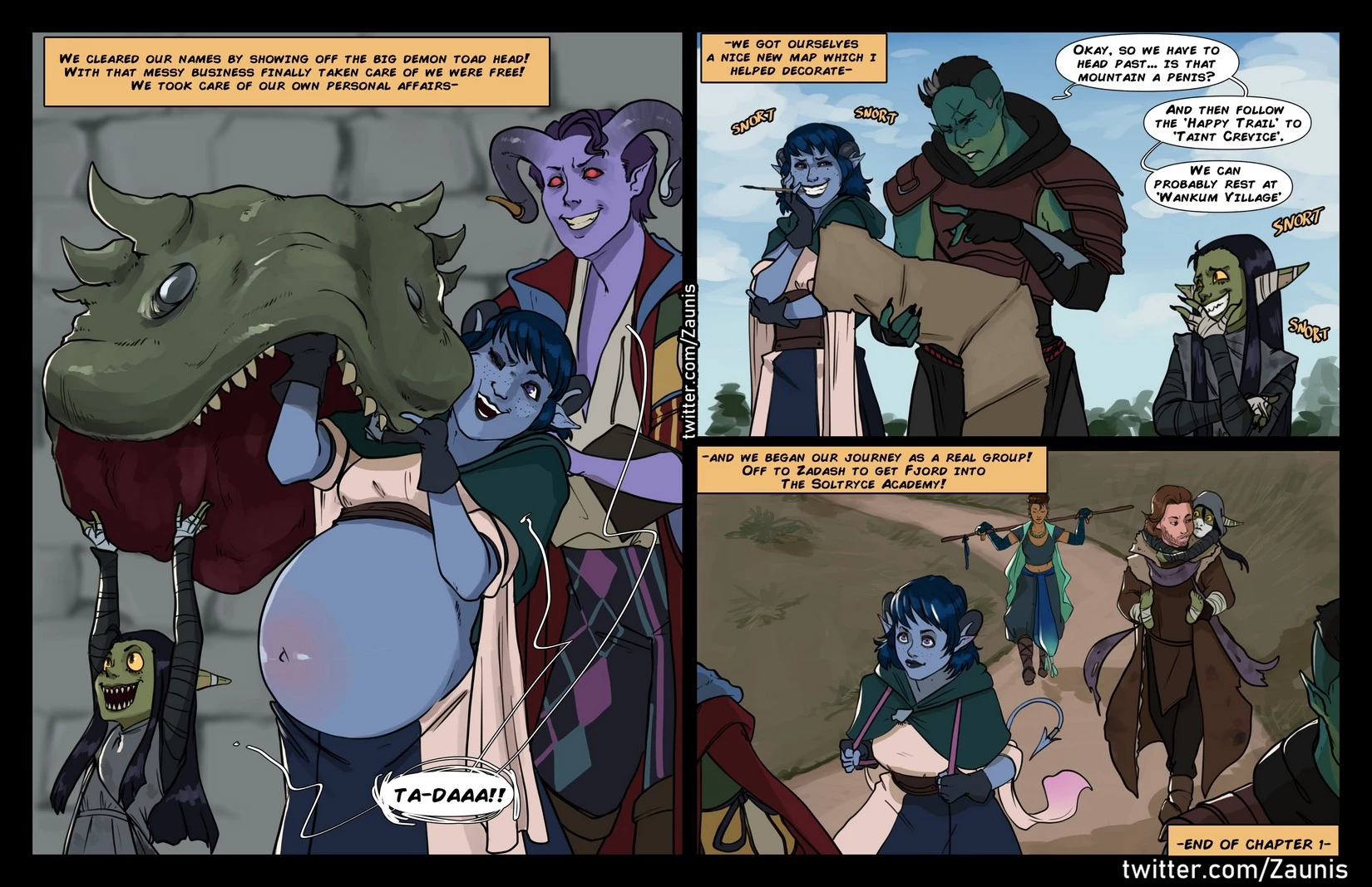 The mighty nine ( Critical role) porn comic picture 41