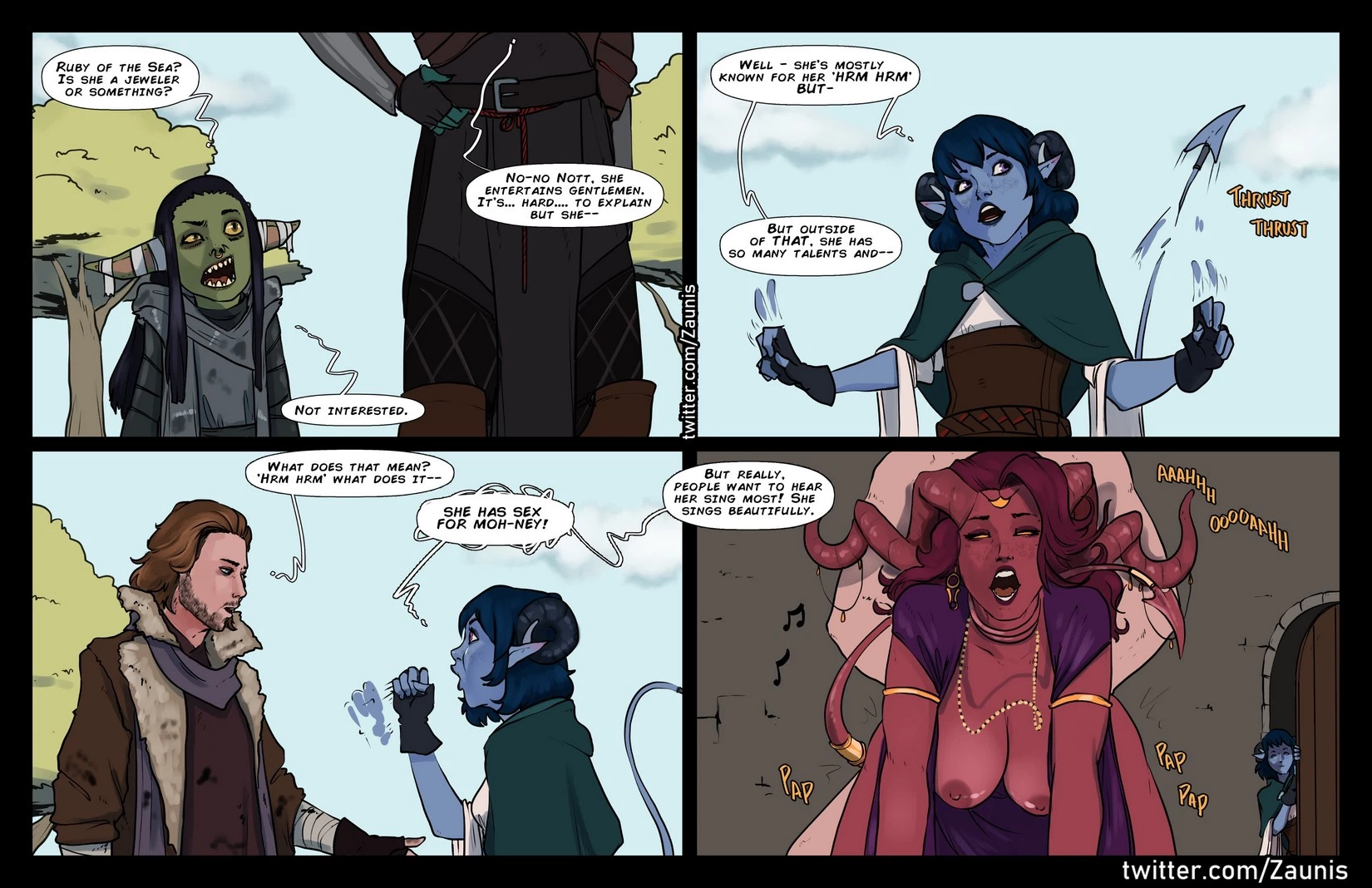 The mighty nine ( Critical role) porn comic picture 42