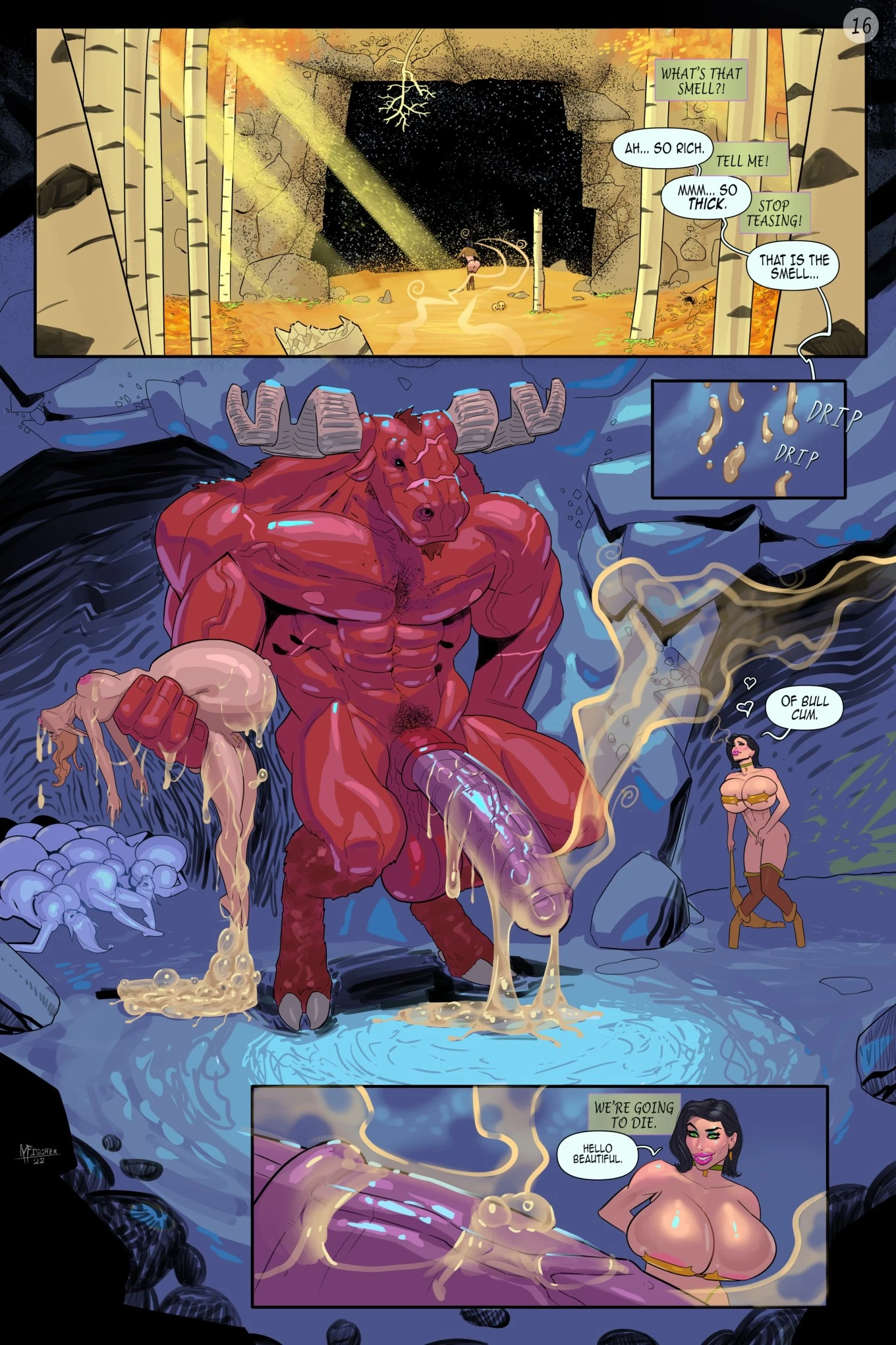 The Mirror of Bellung porn comic picture 17